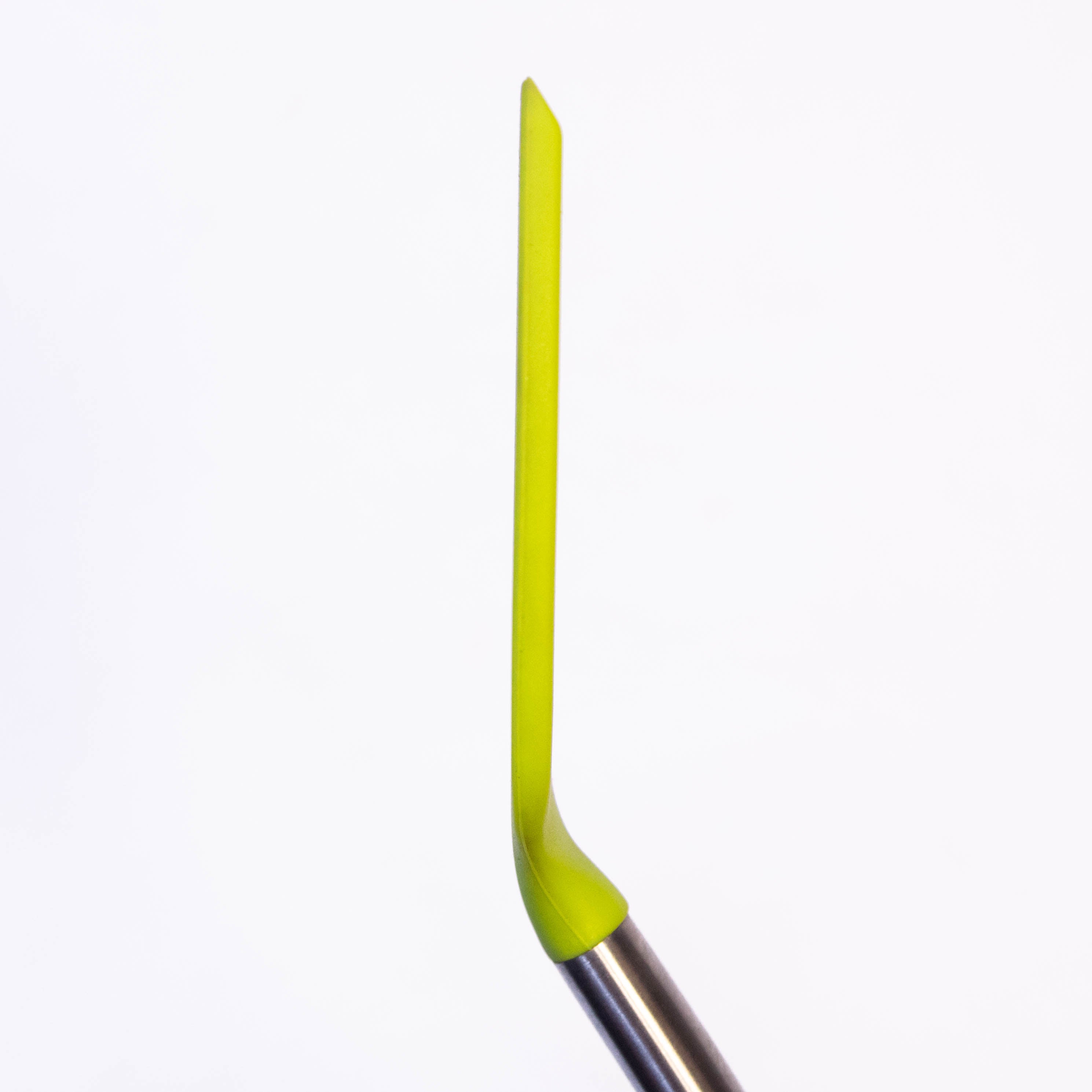 Tablecraft 14" Slotted Turner Spatula with Multi-Color Silicone Head & Stainless Steel Handle