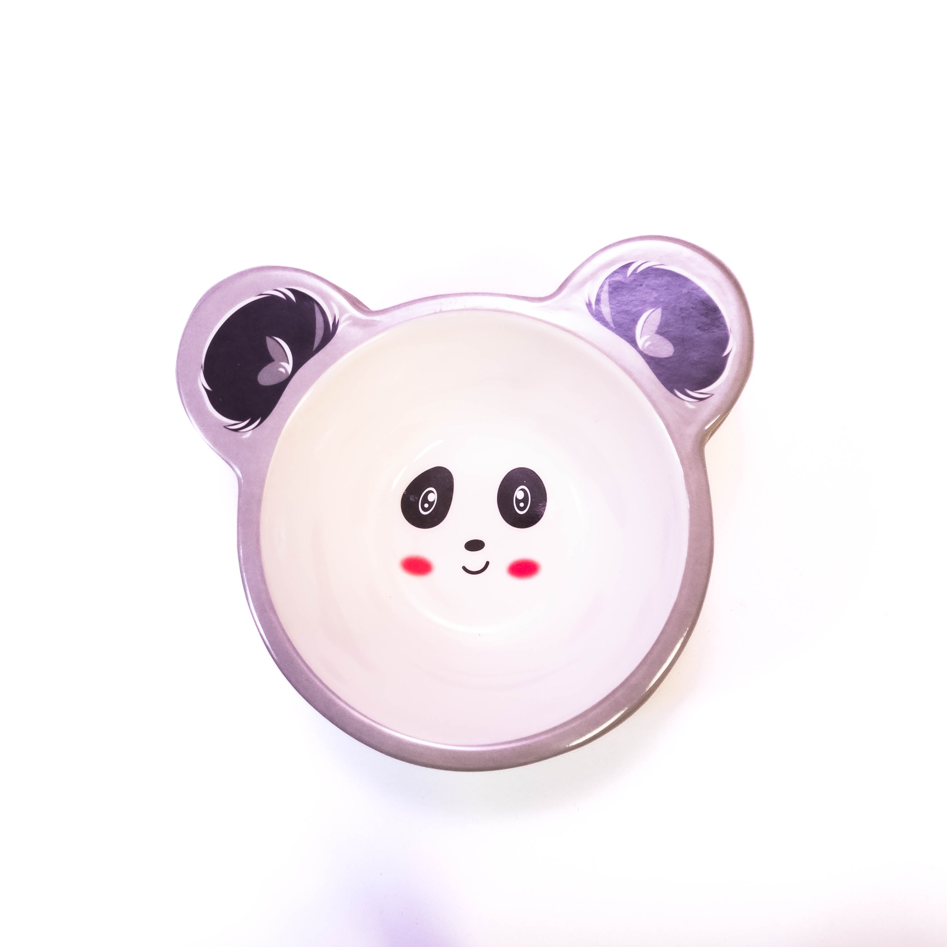 Panda Face Shape - Cartoon Children's Food Bowl