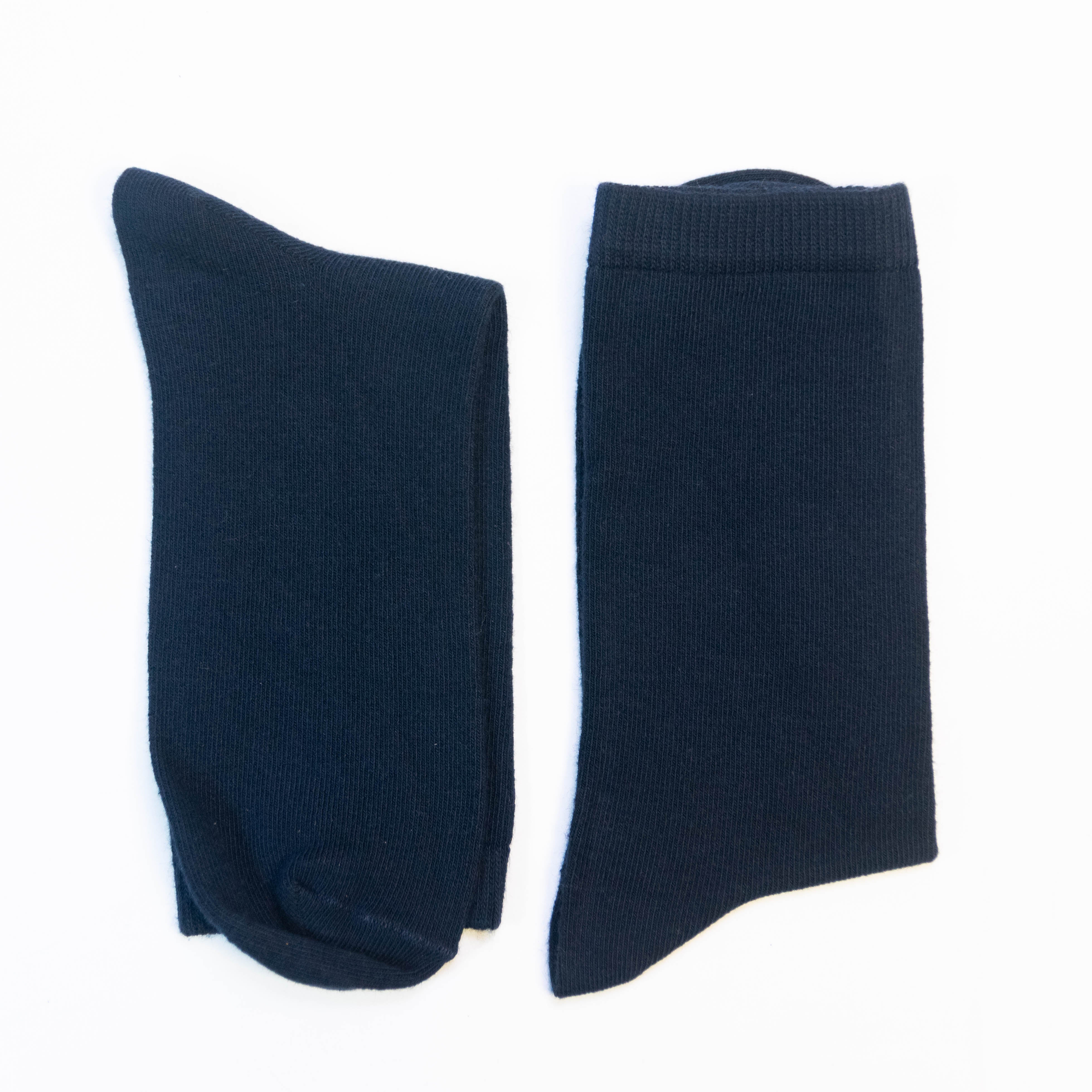 Comfortable : Short Female Socks in Navy Blue & Lavender