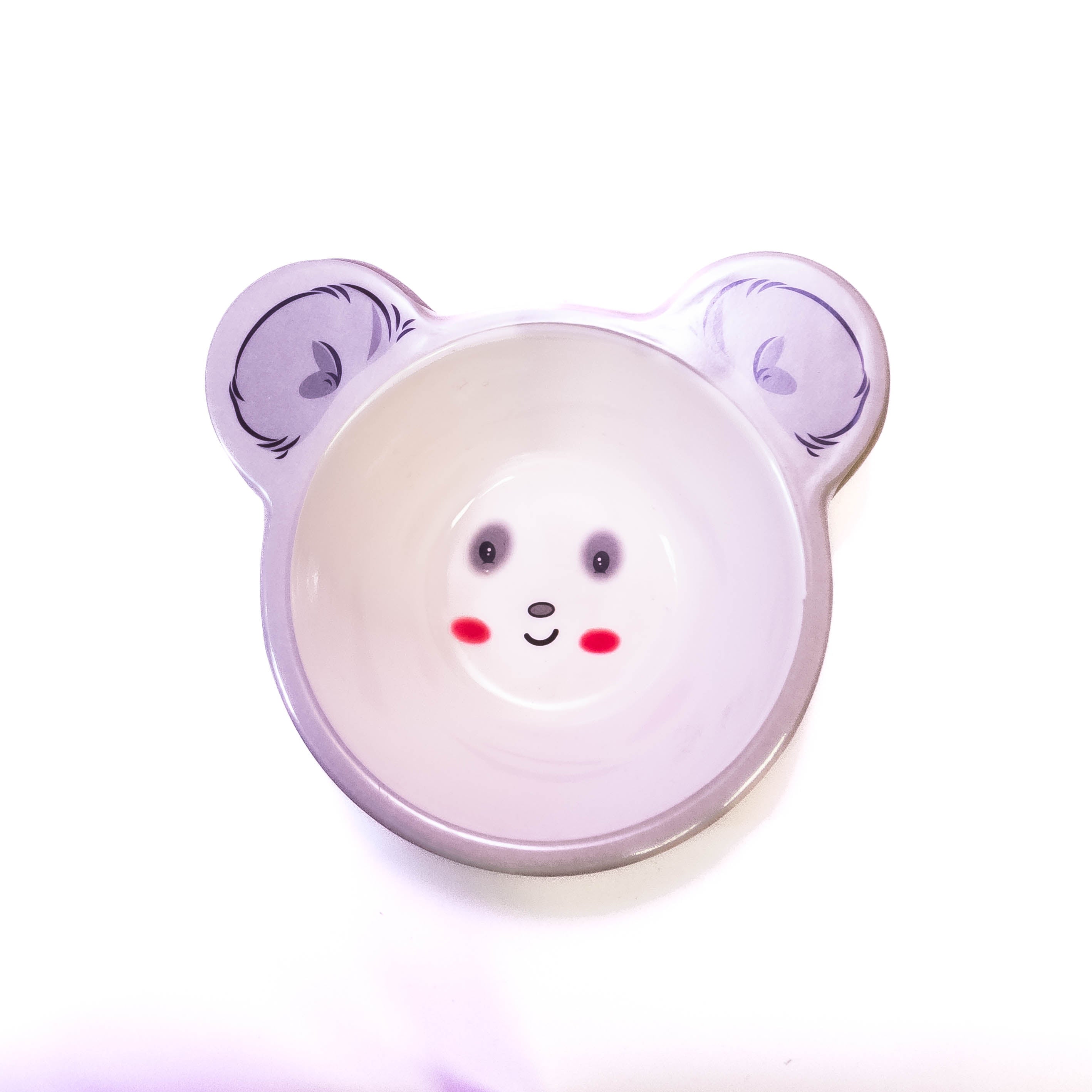 Panda Face Shape - Cartoon Children's Food Bowl