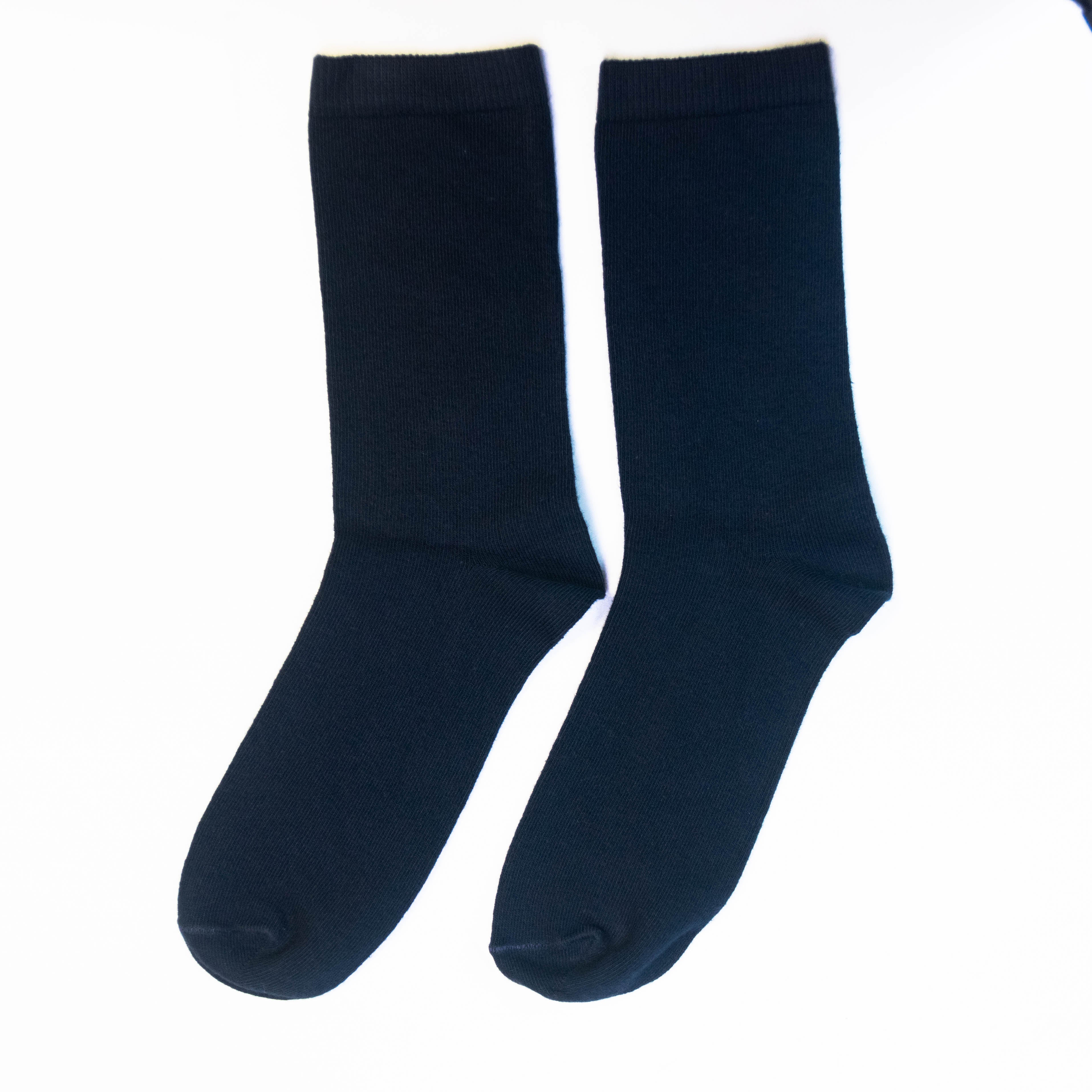 Comfortable : Short Female Socks in Navy Blue & Lavender