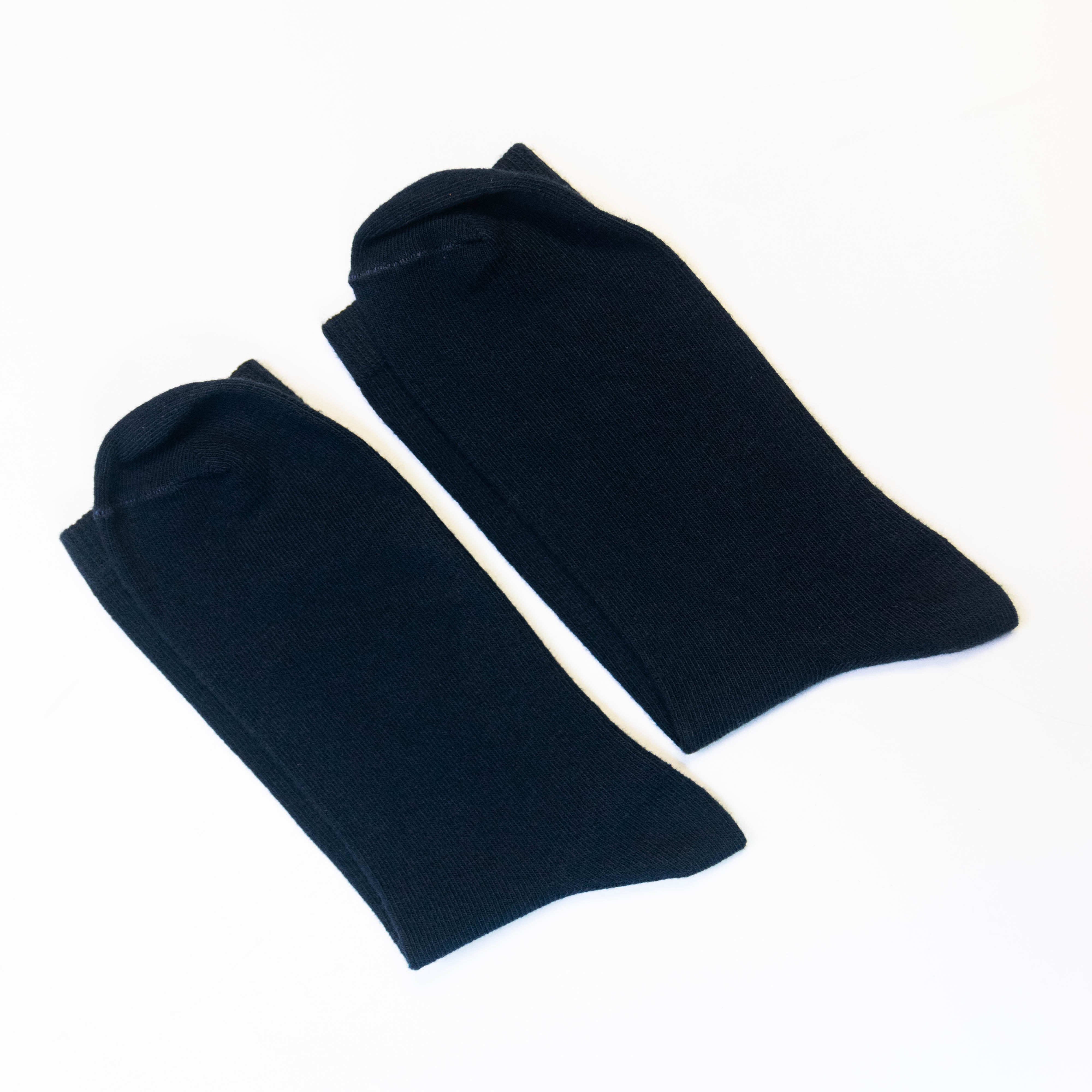 Comfortable : Short Female Socks in Navy Blue & Lavender
