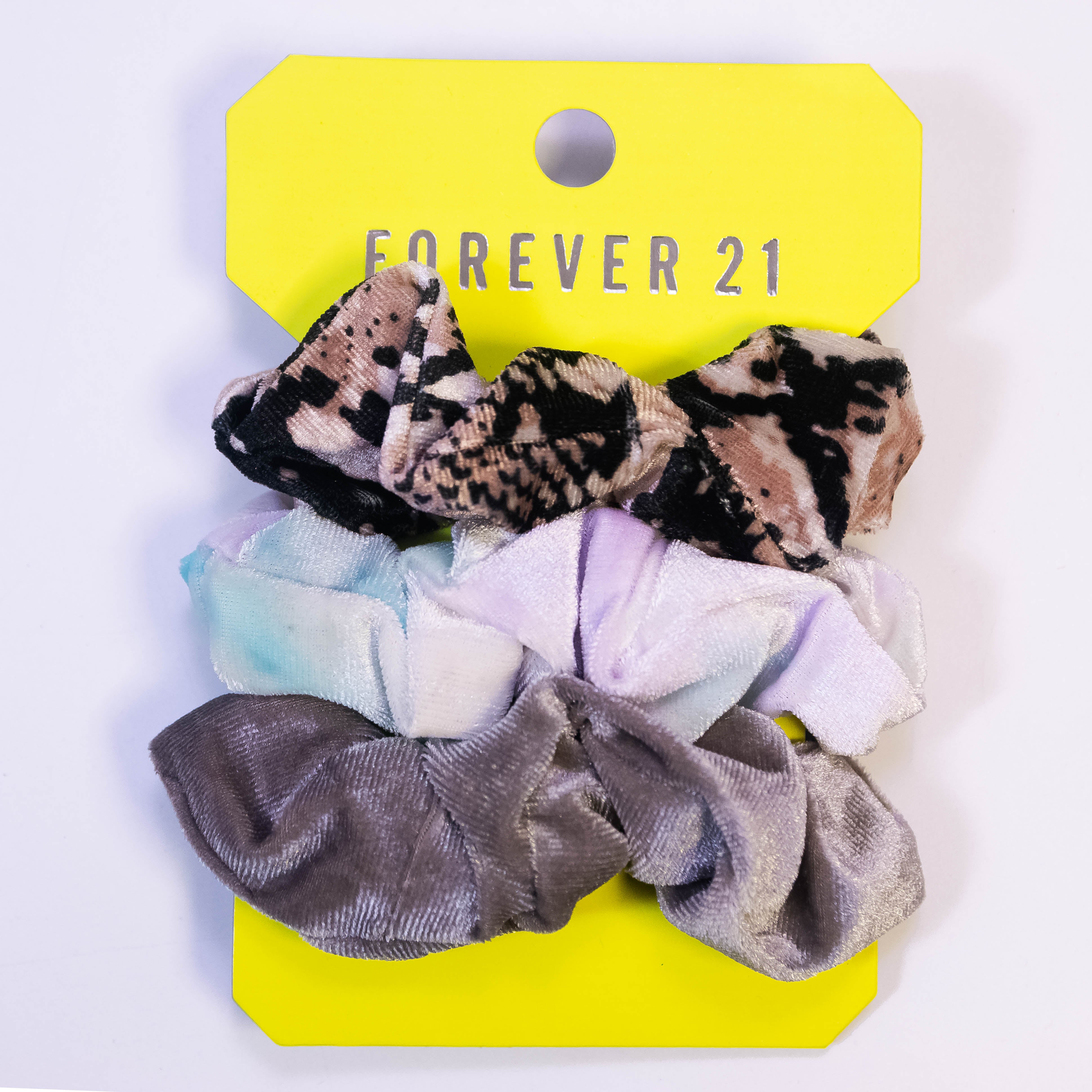 Luxe Velvet Trio: Hair Scrunchies Pack of 3 in Assorted Velvet Colors