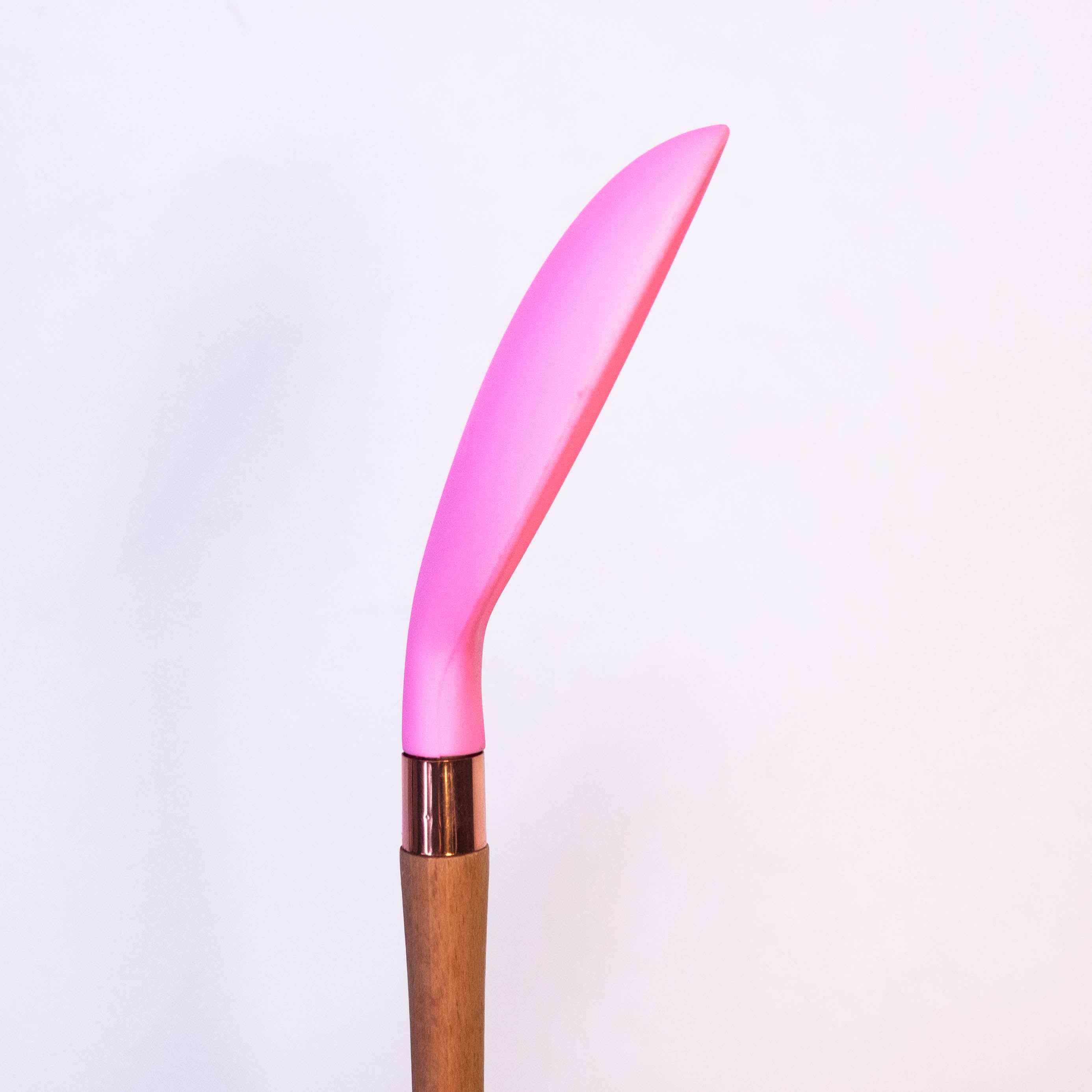 Cooking Spoon with Wooden Handle & Silicone Top