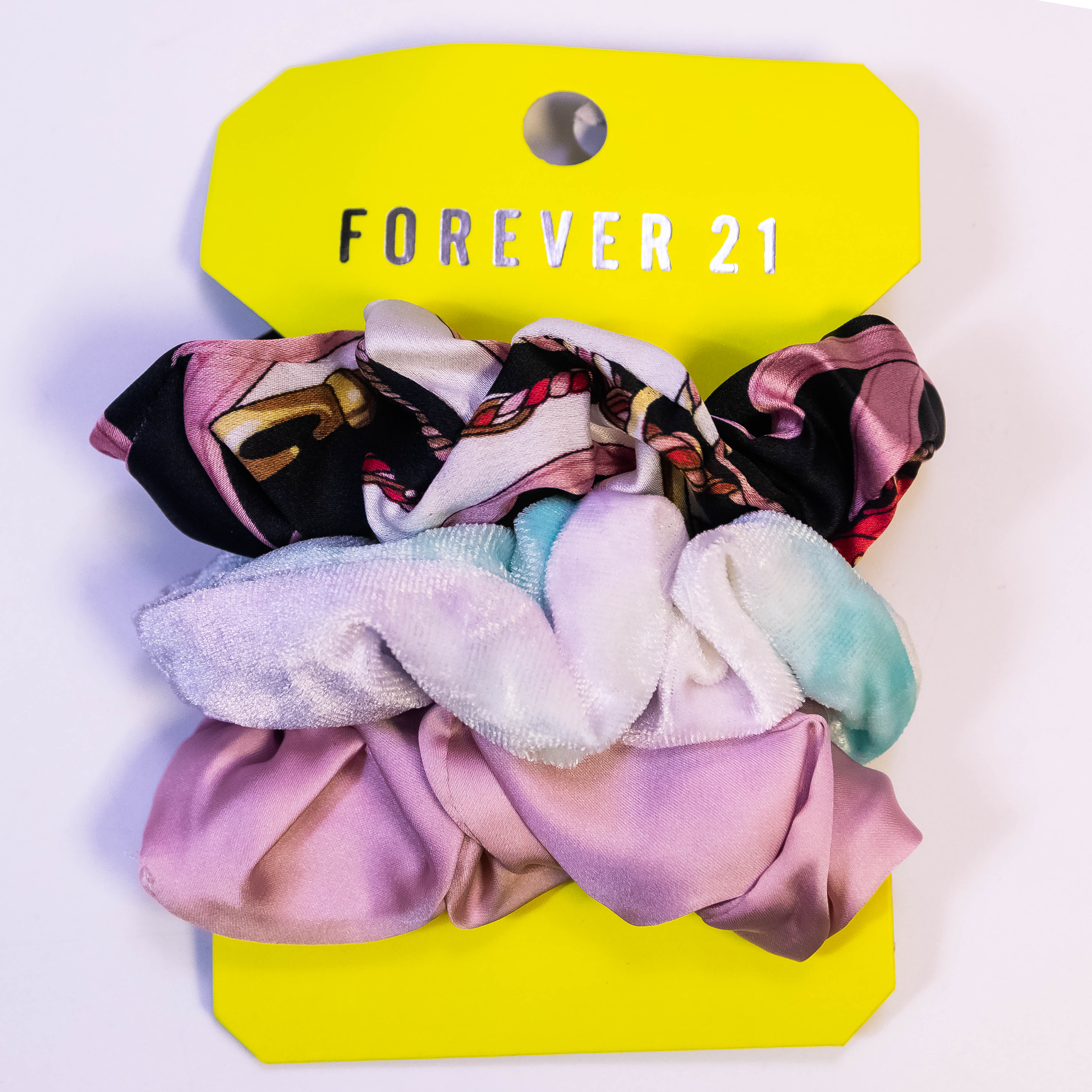 Luxe Velvet Trio: Hair Scrunchies Pack of 3 in Assorted Velvet Colors