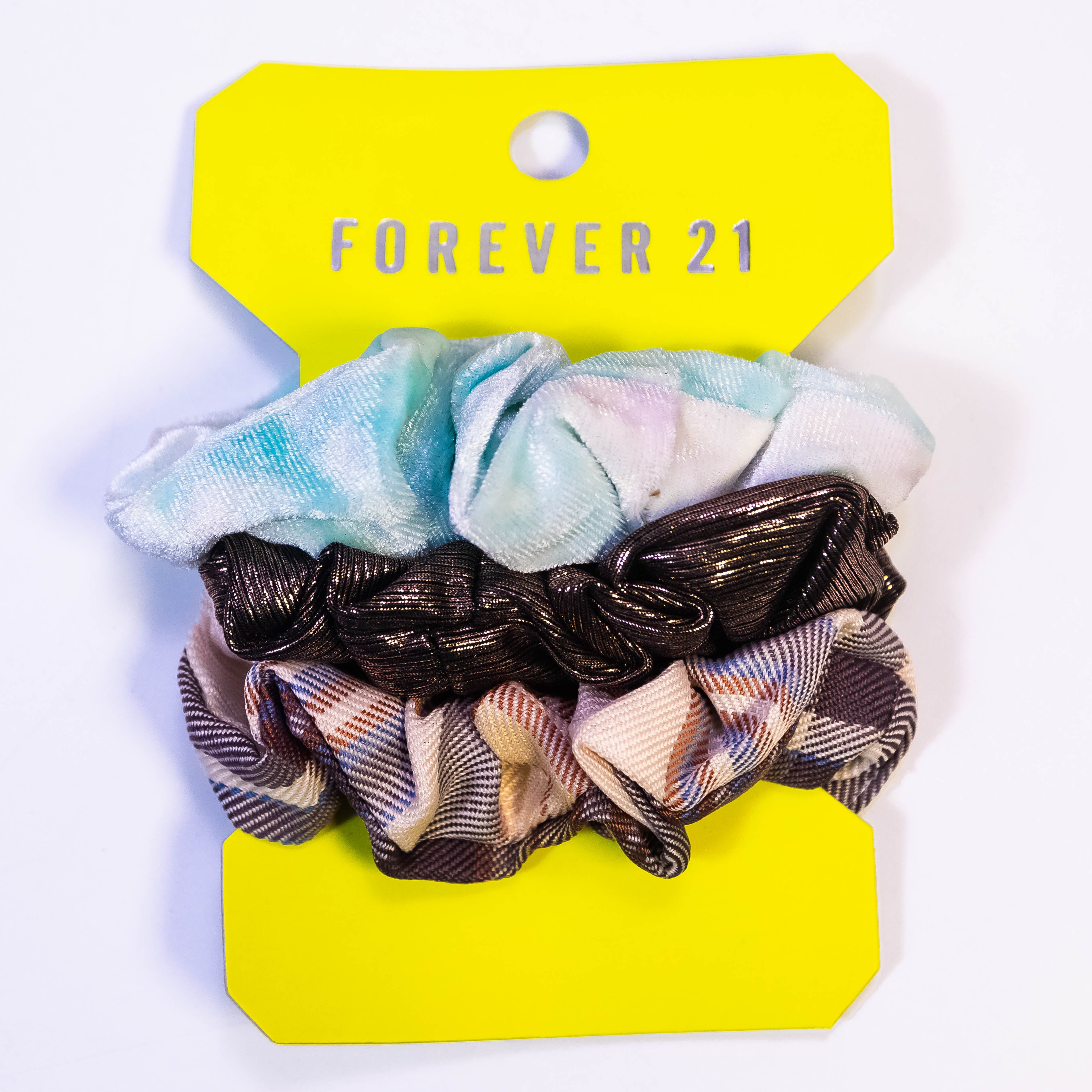 Luxe Velvet Trio: Hair Scrunchies Pack of 3 in Assorted Velvet Colors