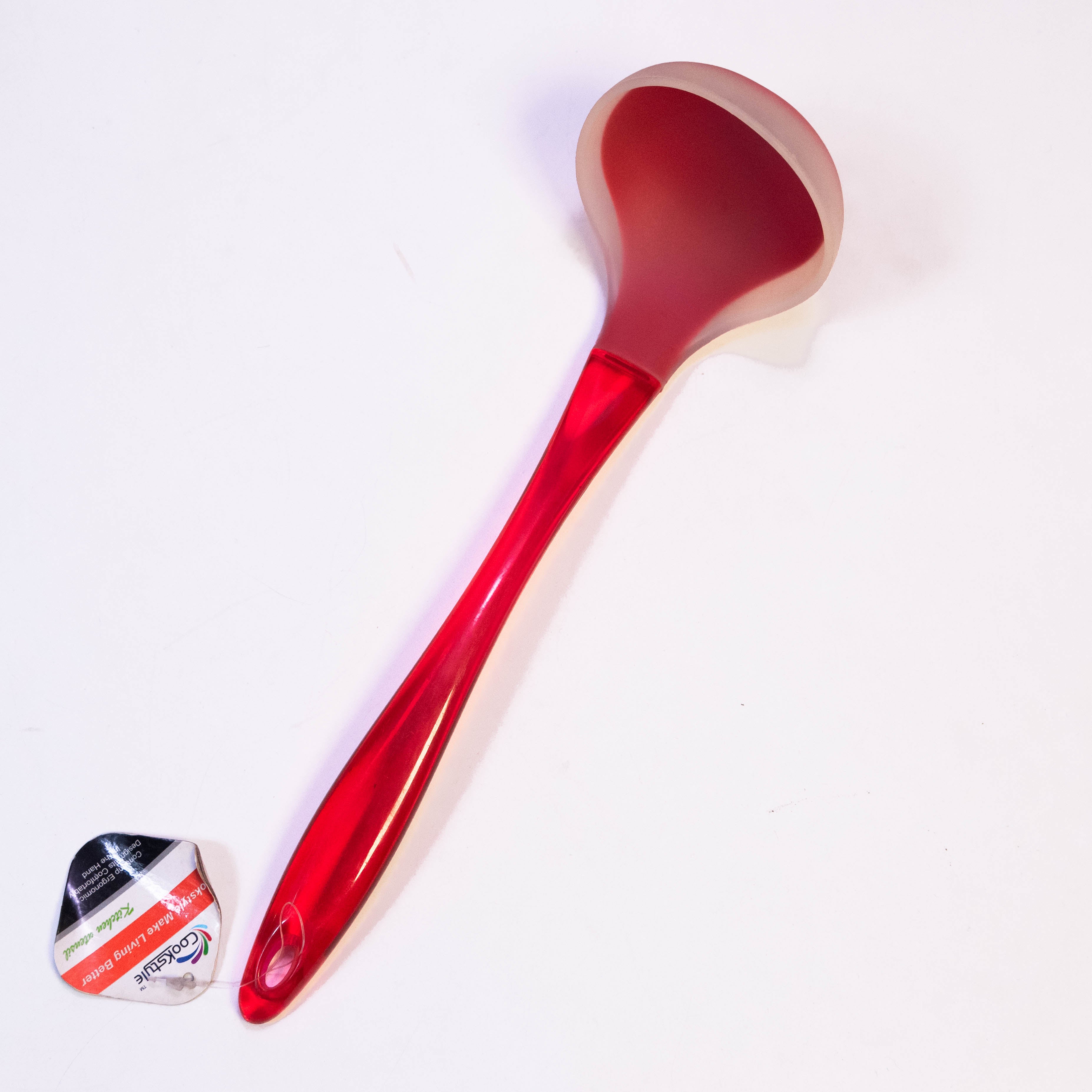 Deluxe Acrylic Handled Silicone Utensils Set - 3-Pack