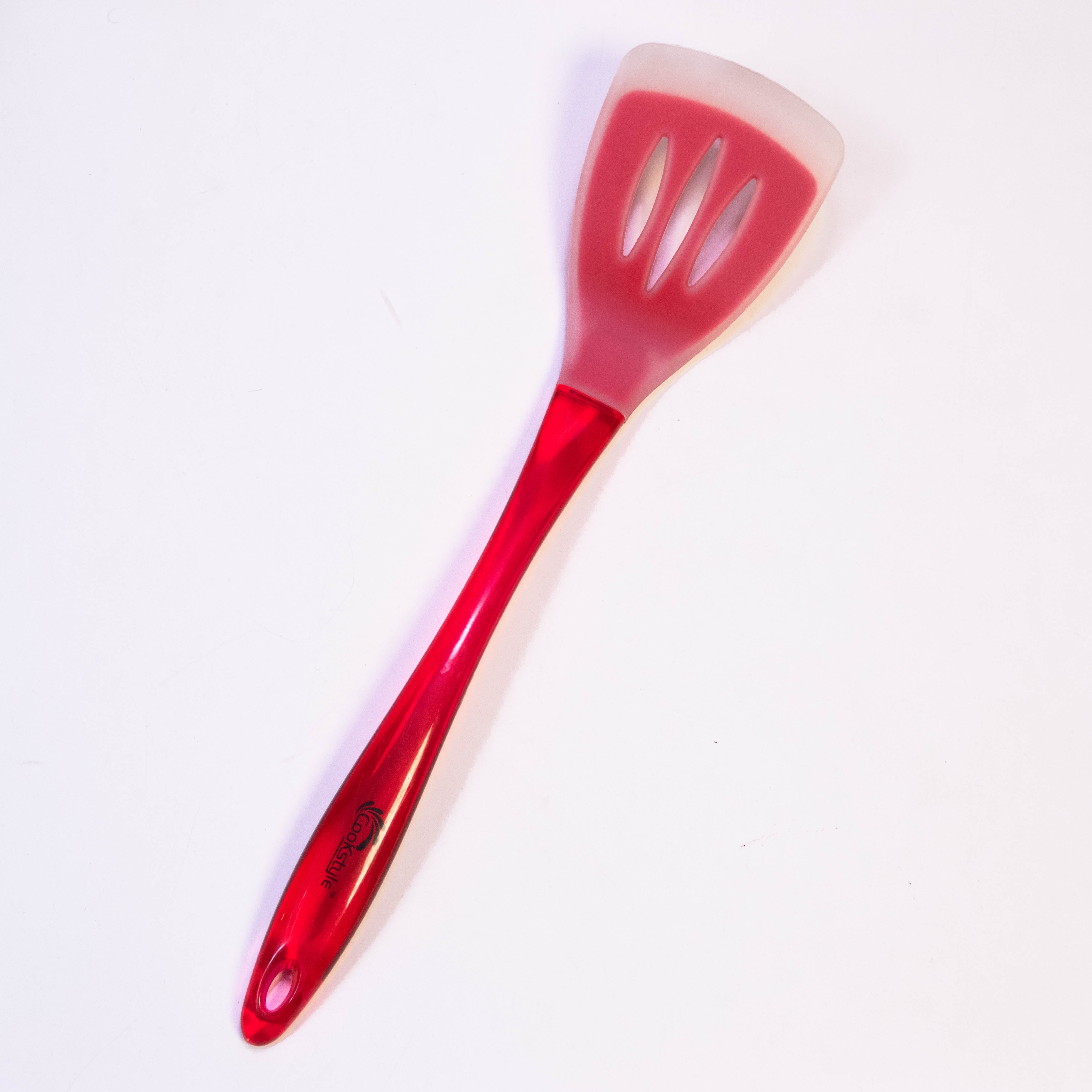 Deluxe Acrylic Handled Silicone Utensils Set - 3-Pack