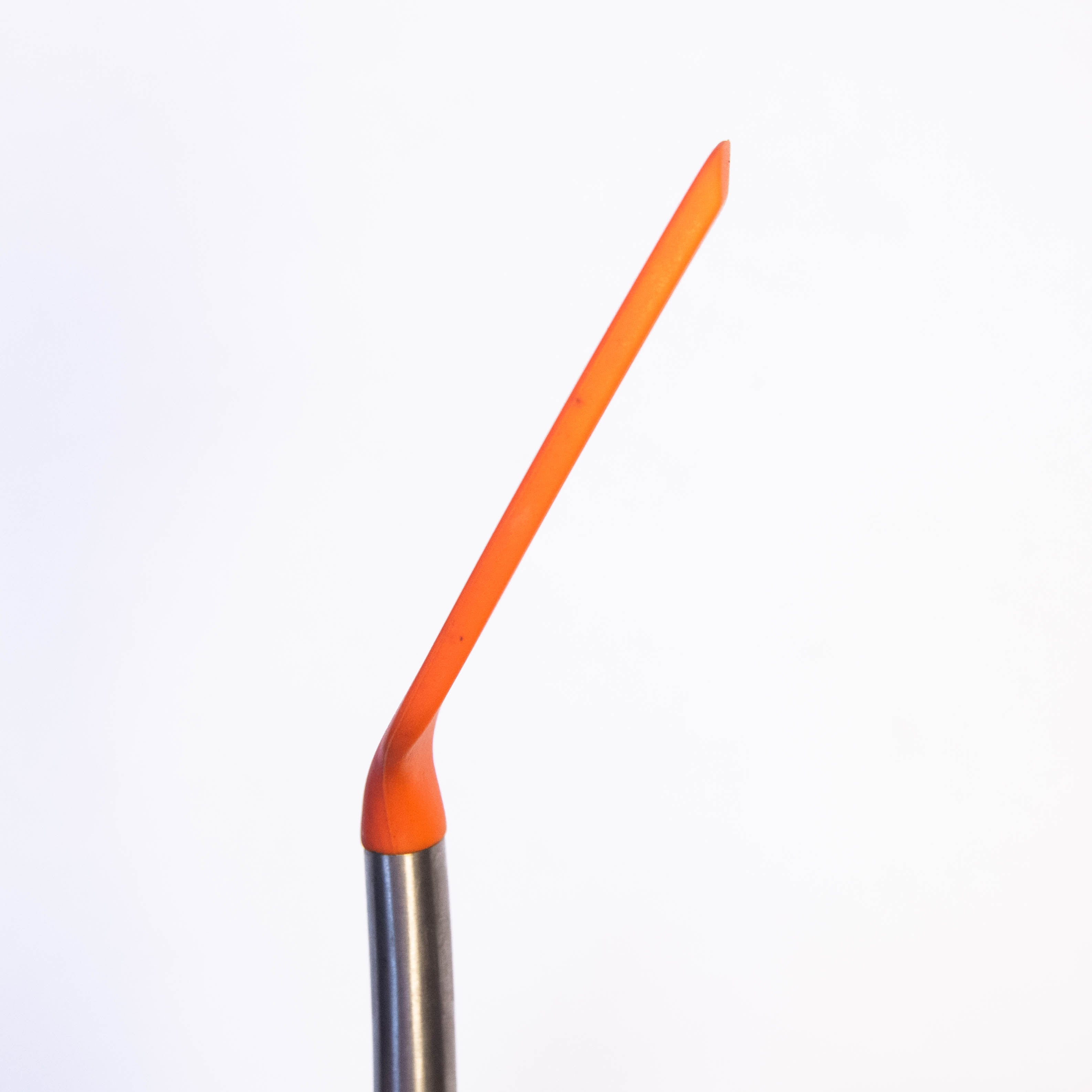 Tablecraft 14" Slotted Turner Spatula with Multi-Color Silicone Head & Stainless Steel Handle