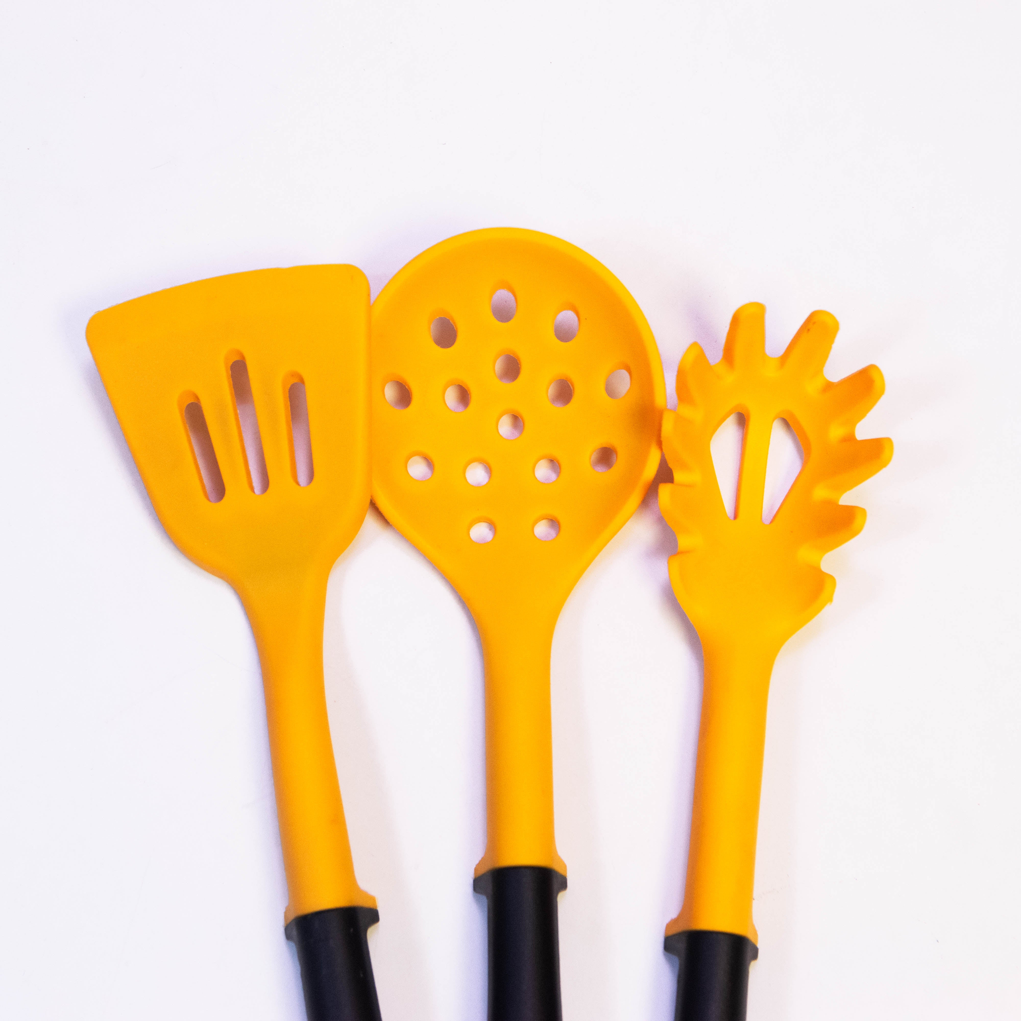 Dynamic Trio: Silicone Utensils Set - 3-Pack