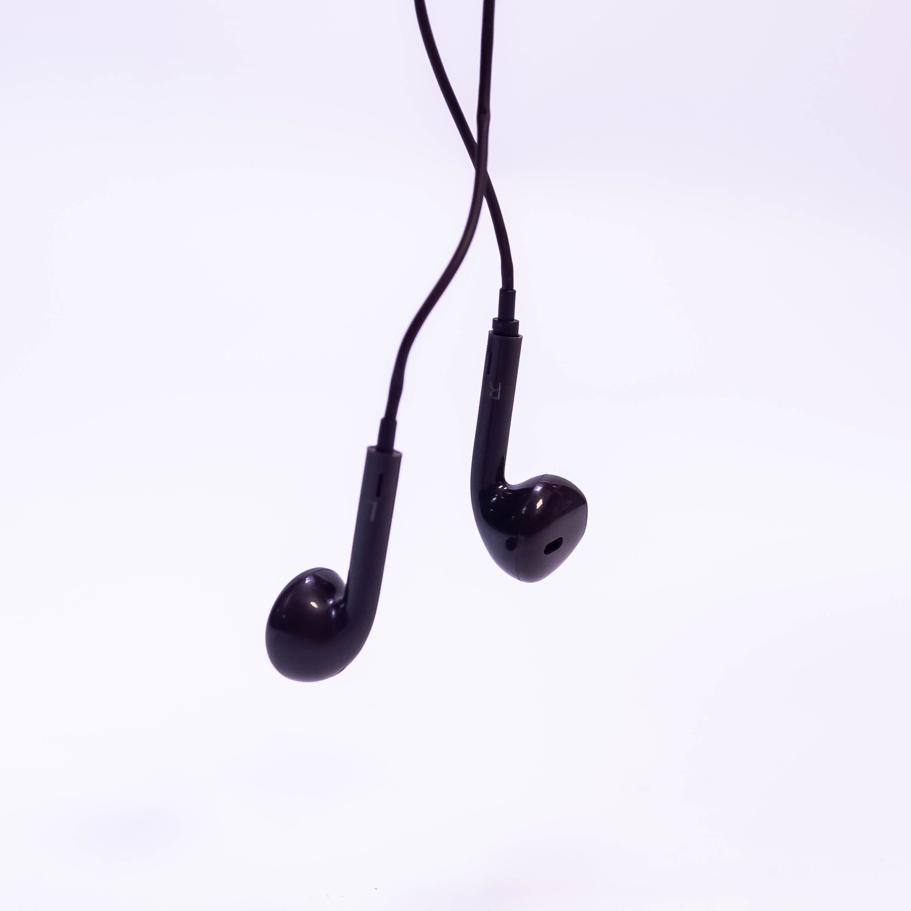 Brown In-Ear Wired Classic Earphones - Immerse Yourself in Clear Sound and Timeless Style