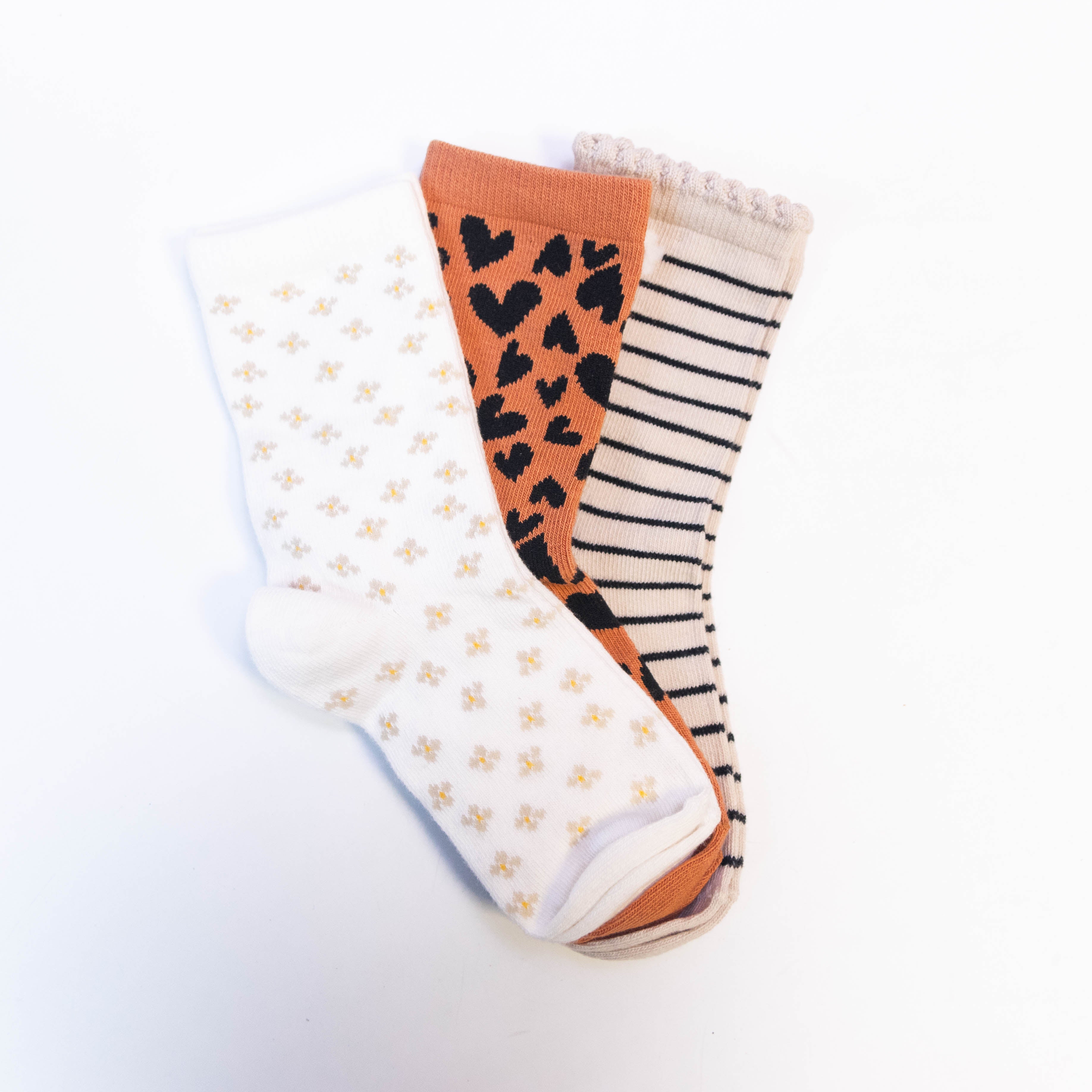 Pack of 3 Socks for 7 to 9 Years Children