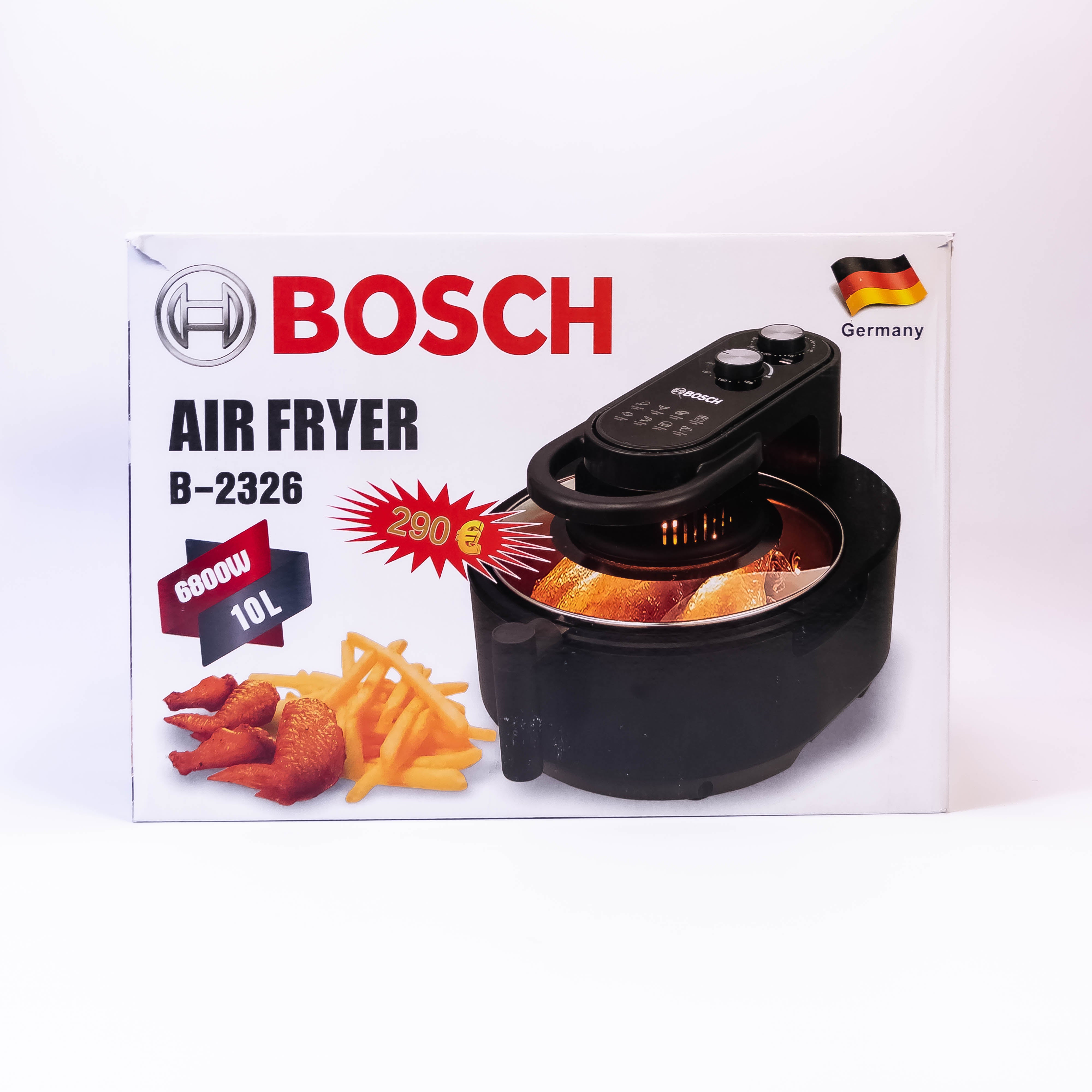 BOSCHE Air Fryer (B-2326) - Indulge in Healthy and Delicious Cooking
