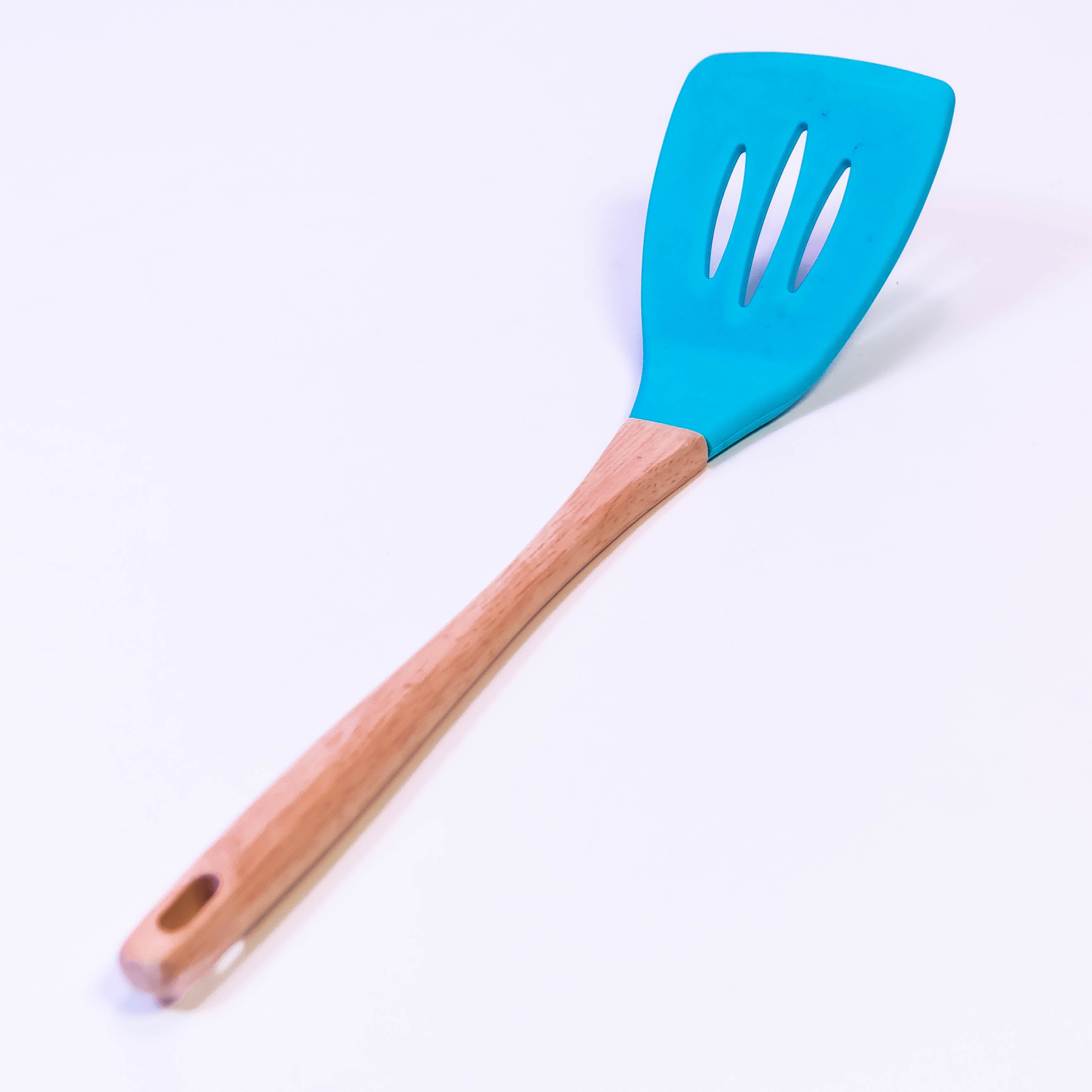 Wooden Handle Nonstick Silicone Frying Master Stir Fry Spatula