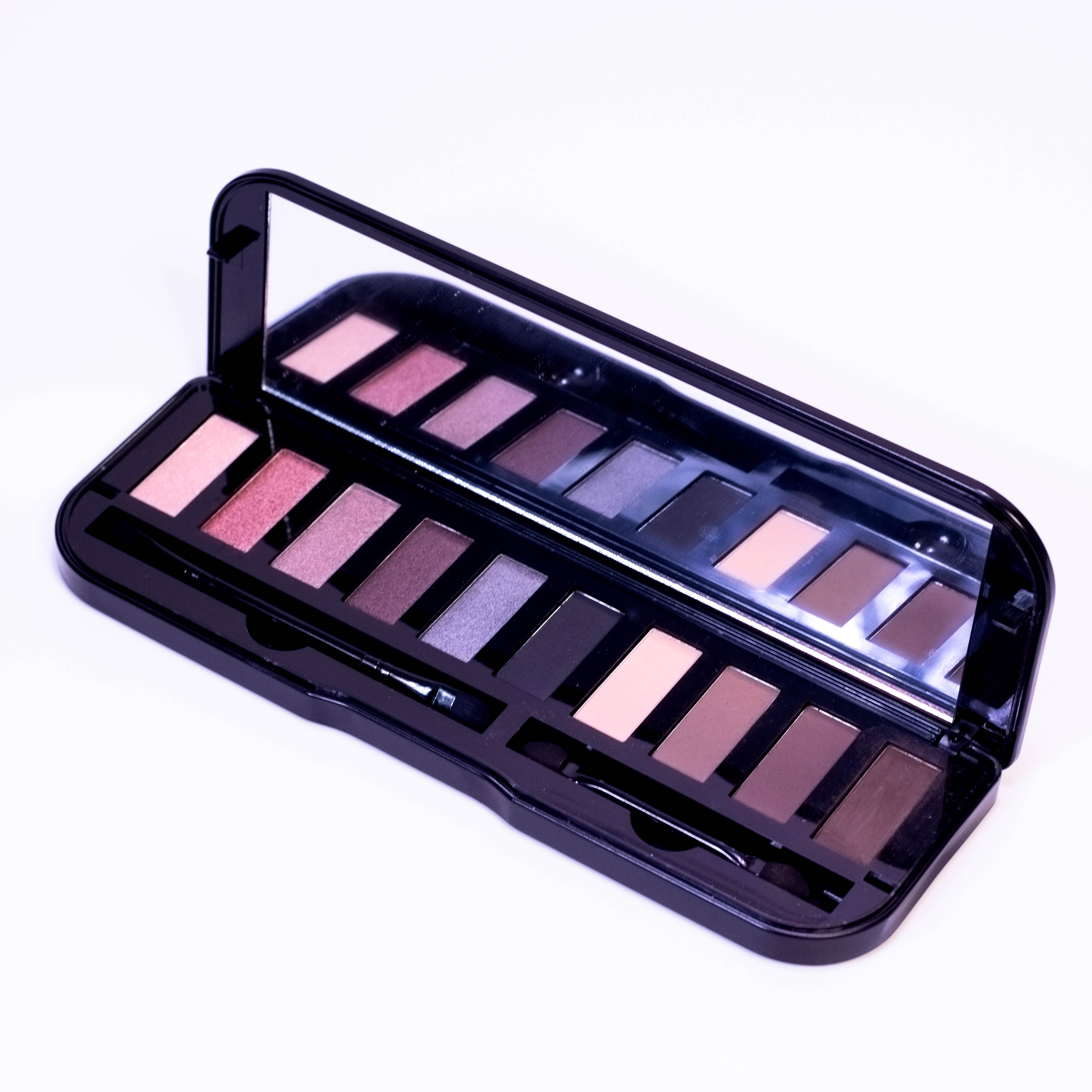 Popular - 6 Color Shimmer Eyeshadow + 4 Color Matte Eyebrow Powder Palette