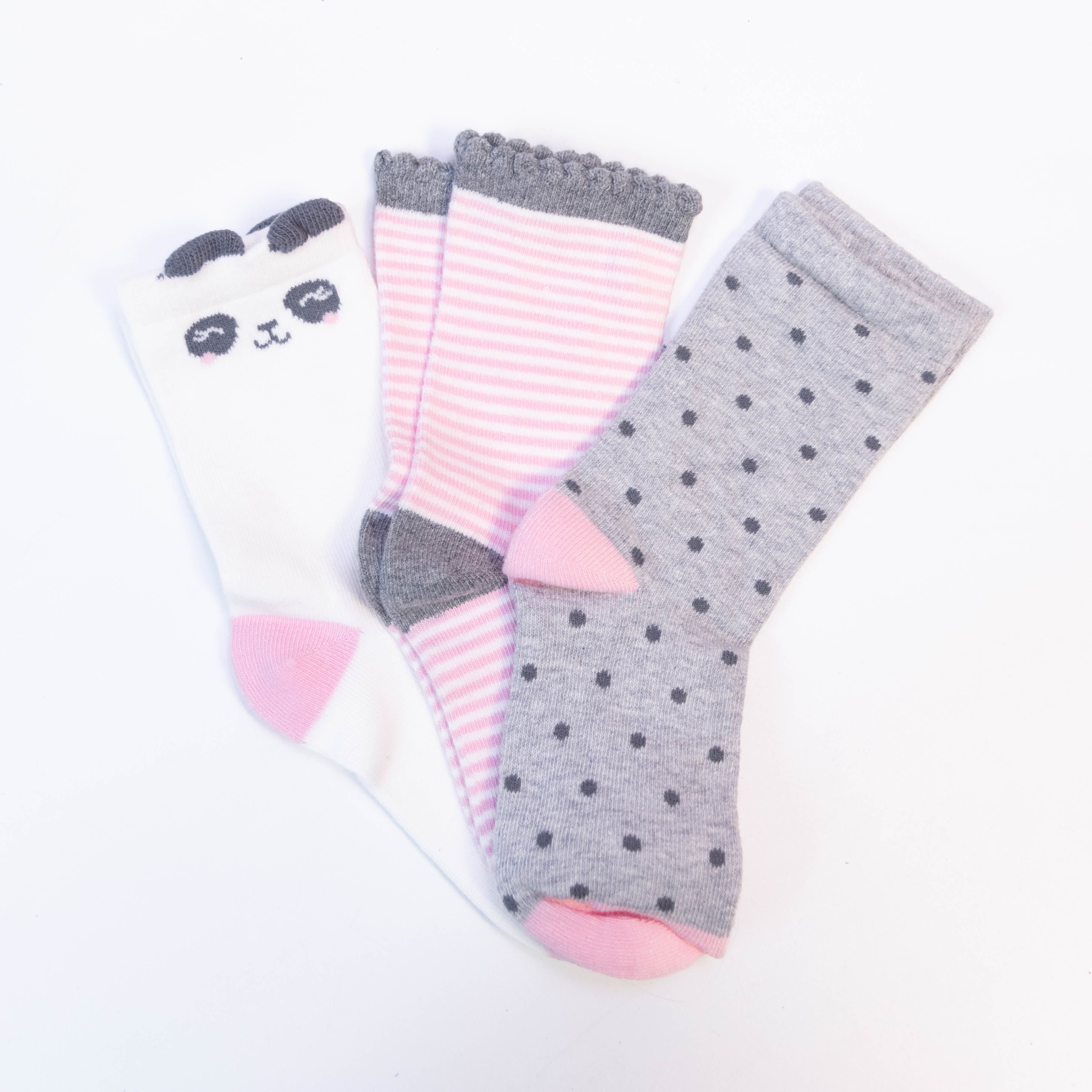 Pack of 3 Socks for 7 to 9 Years Children