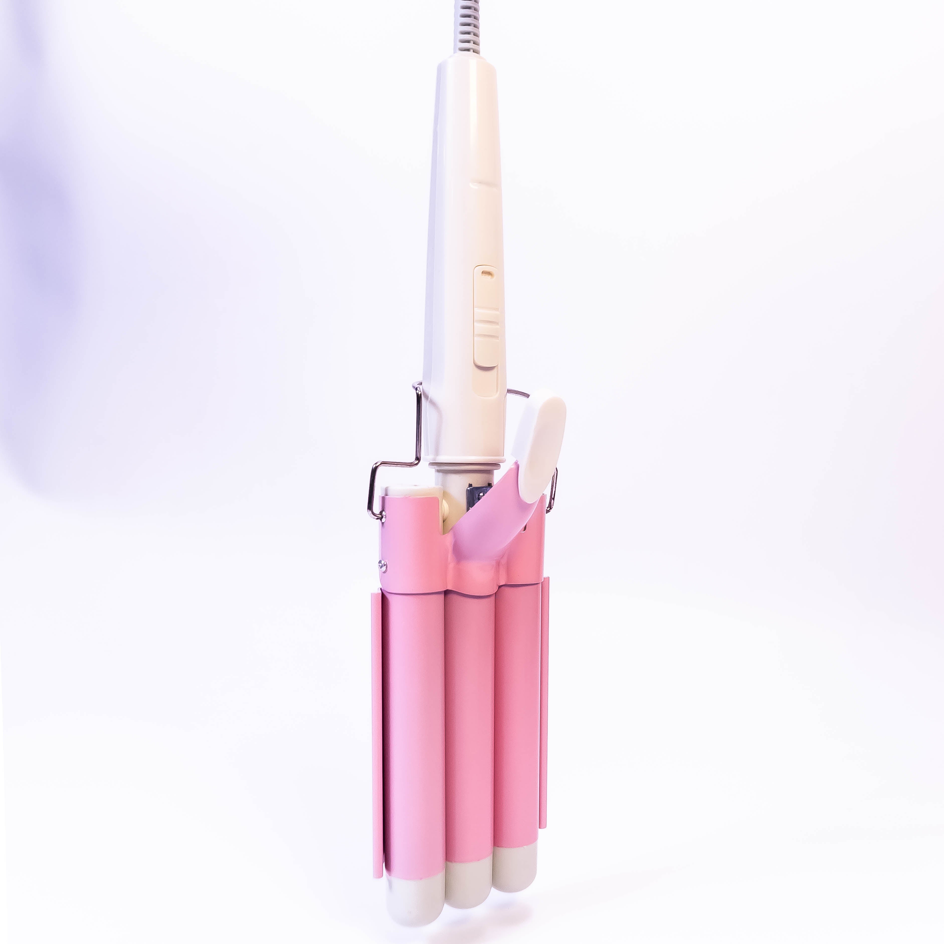 TEMPO DI SALDI 3 Branch Wavy Hair Straighteners - Your Professional Styling Companion in Elegant White