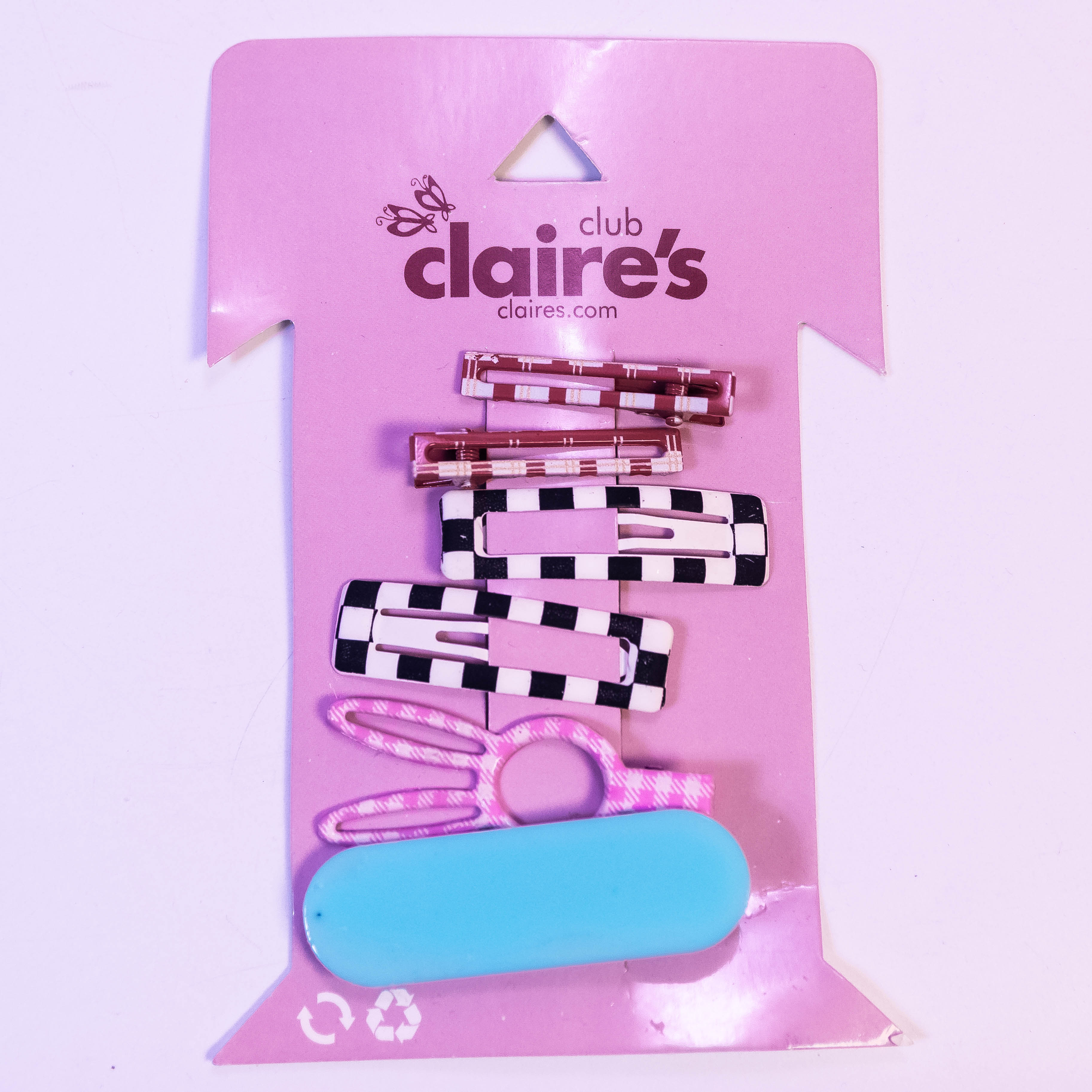 Stylish Metal-Coated Hair Pins Pack