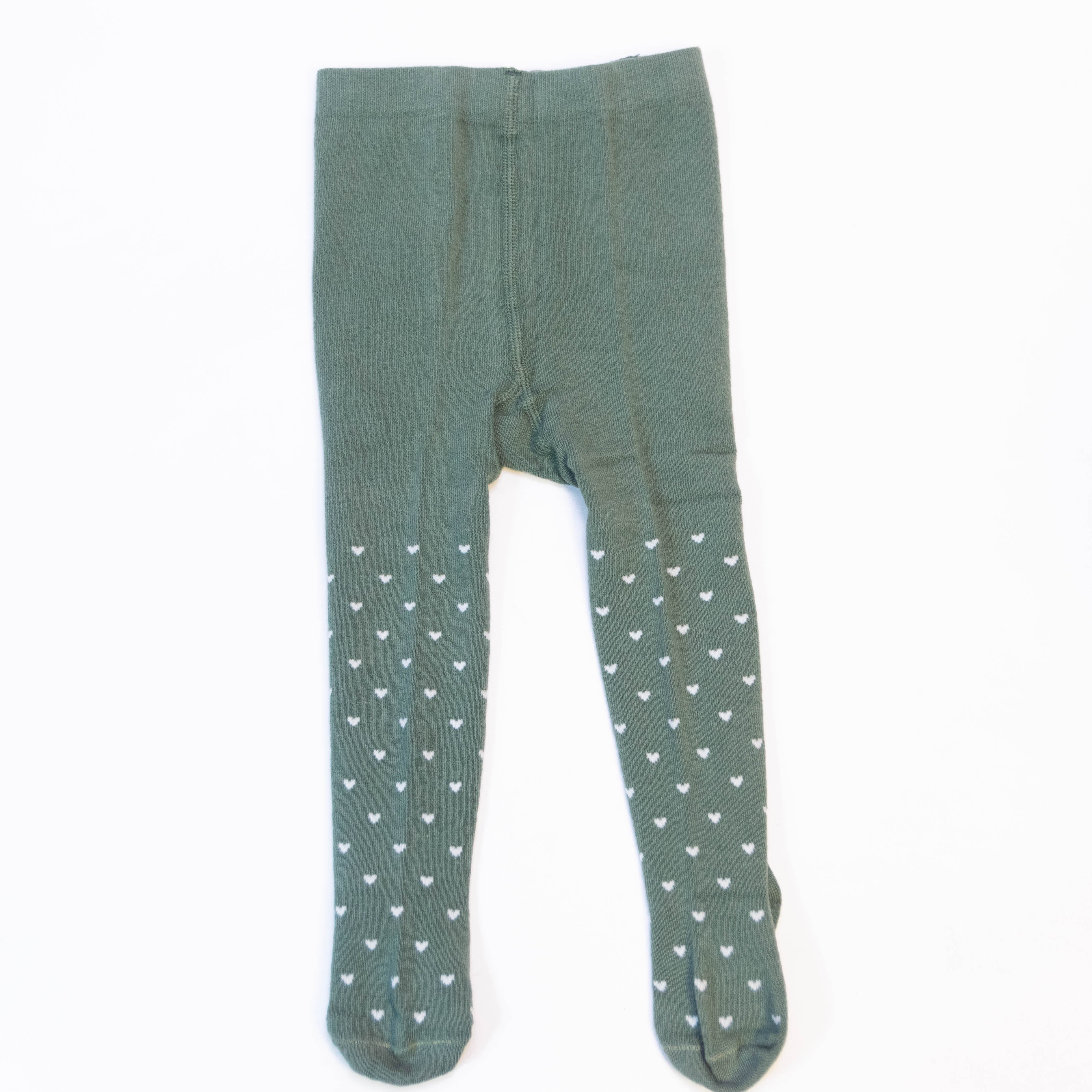 Baby Girl Size 6-18 Months Cotton Blend Elastic Waist Tights