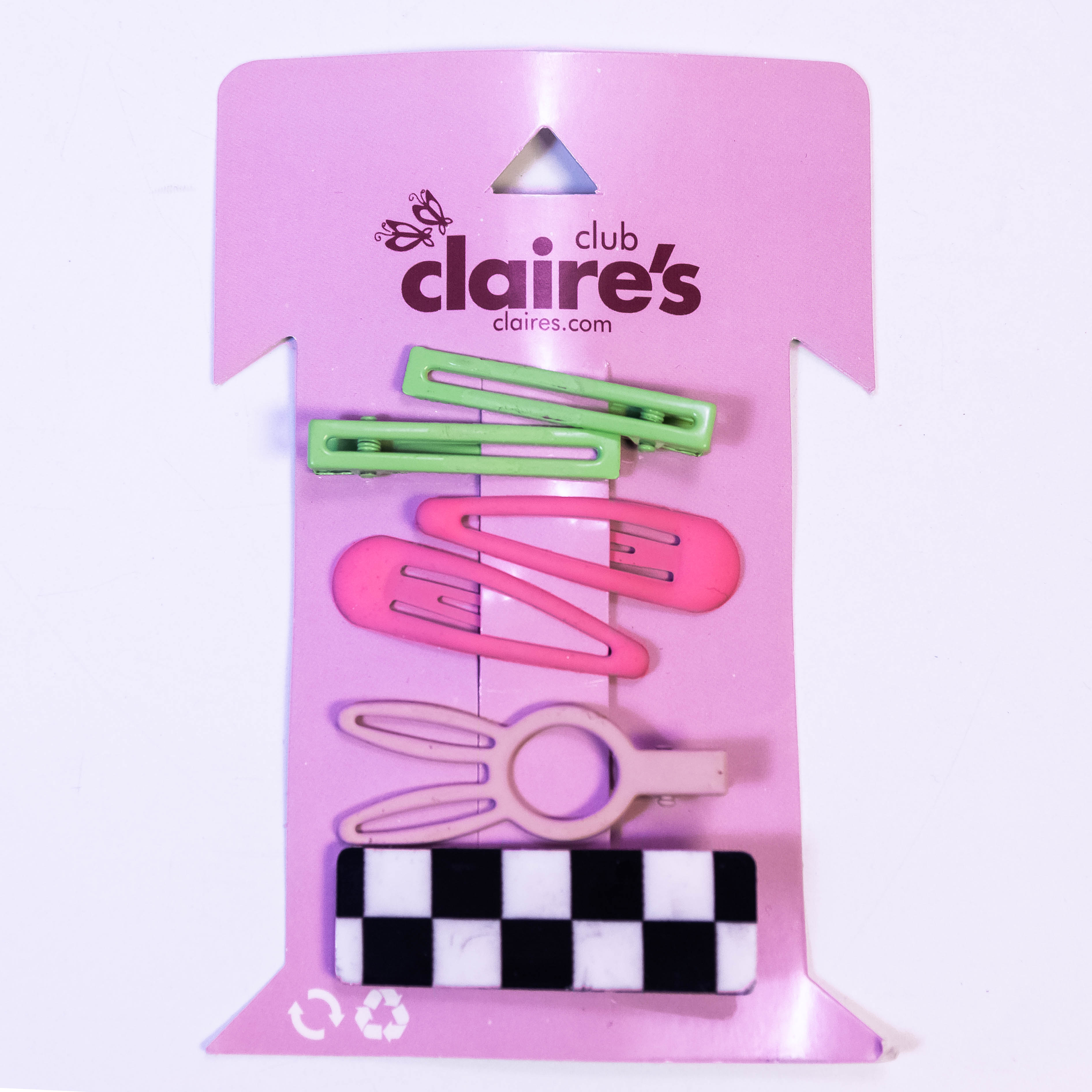 Stylish Metal-Coated Hair Pins Pack