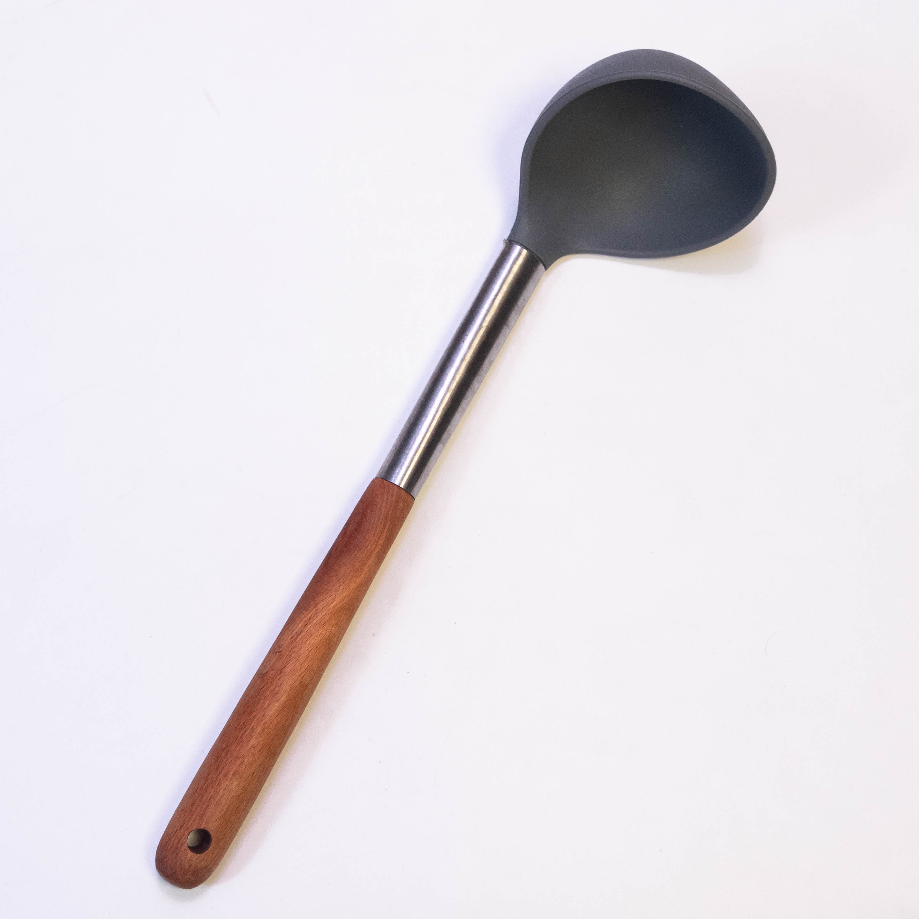 Home Kitchen Heat-Resistant Silicone Chinese Style Spoon