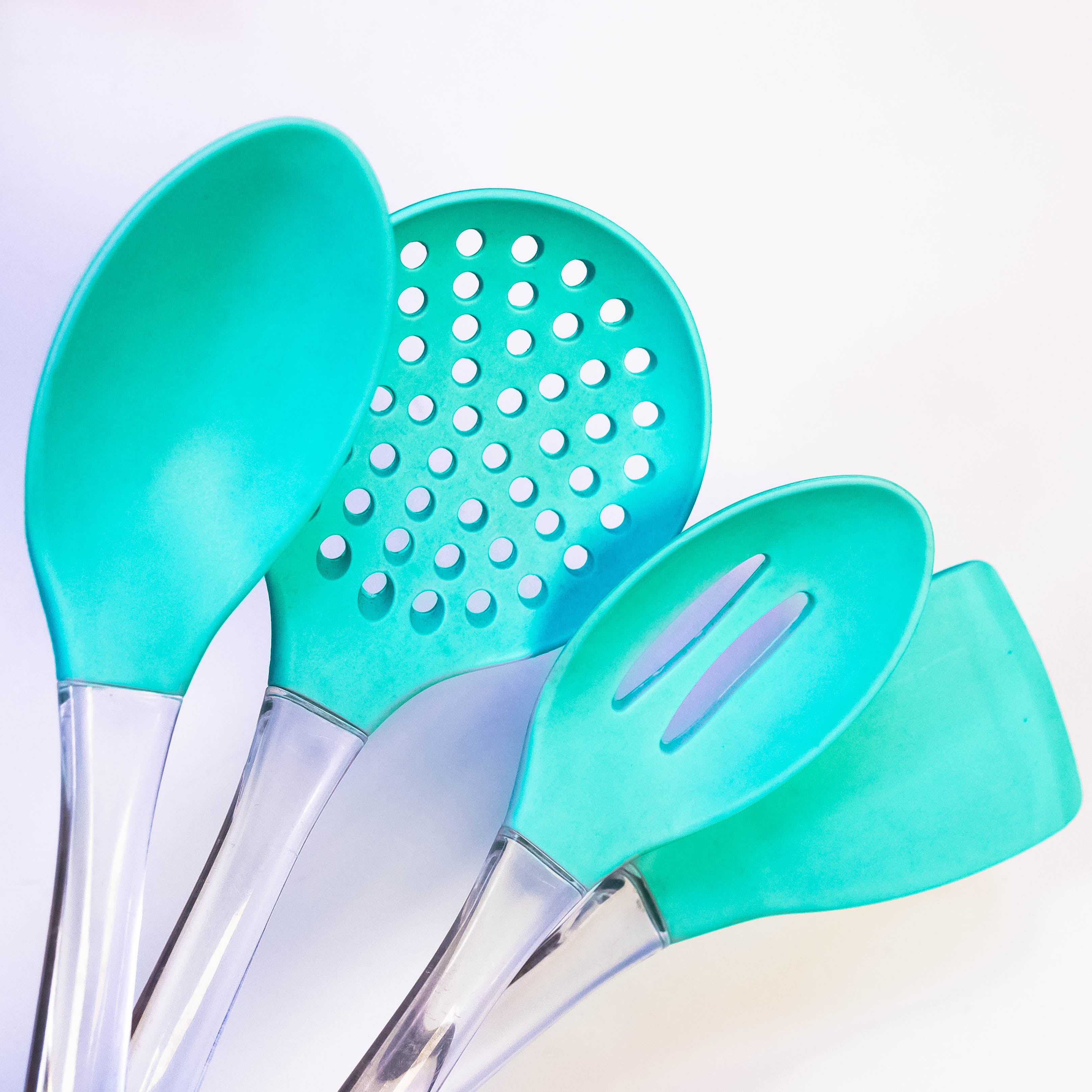 Premium Silicone Utensils Set - 4-Pack