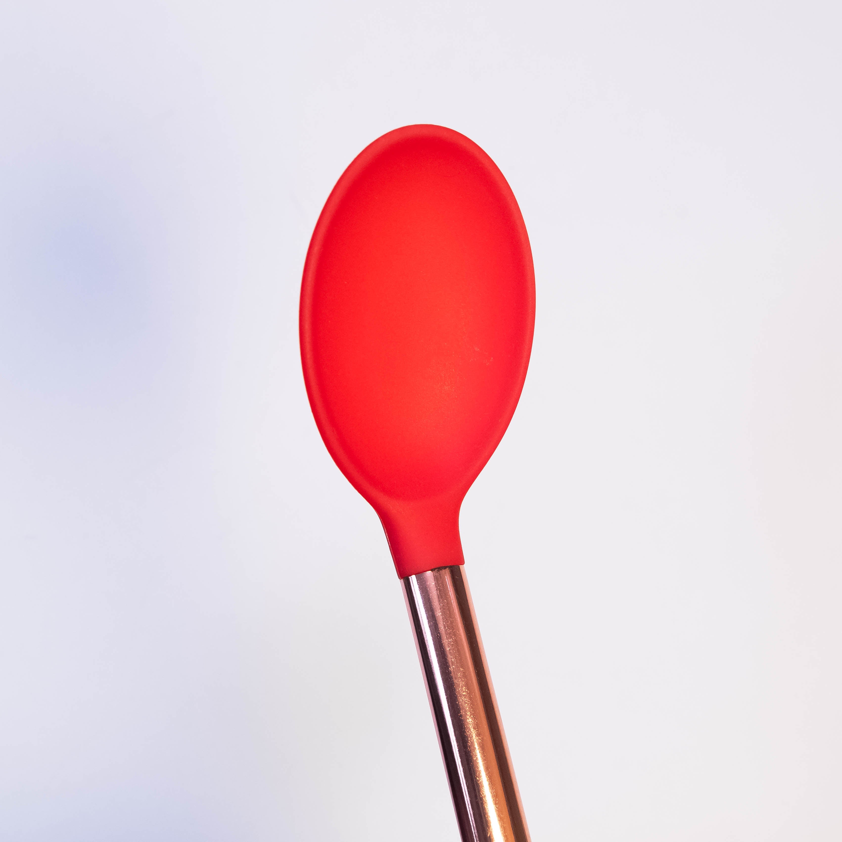MagiDeal Kitchen Serving Spoon - Red Solid Spoon