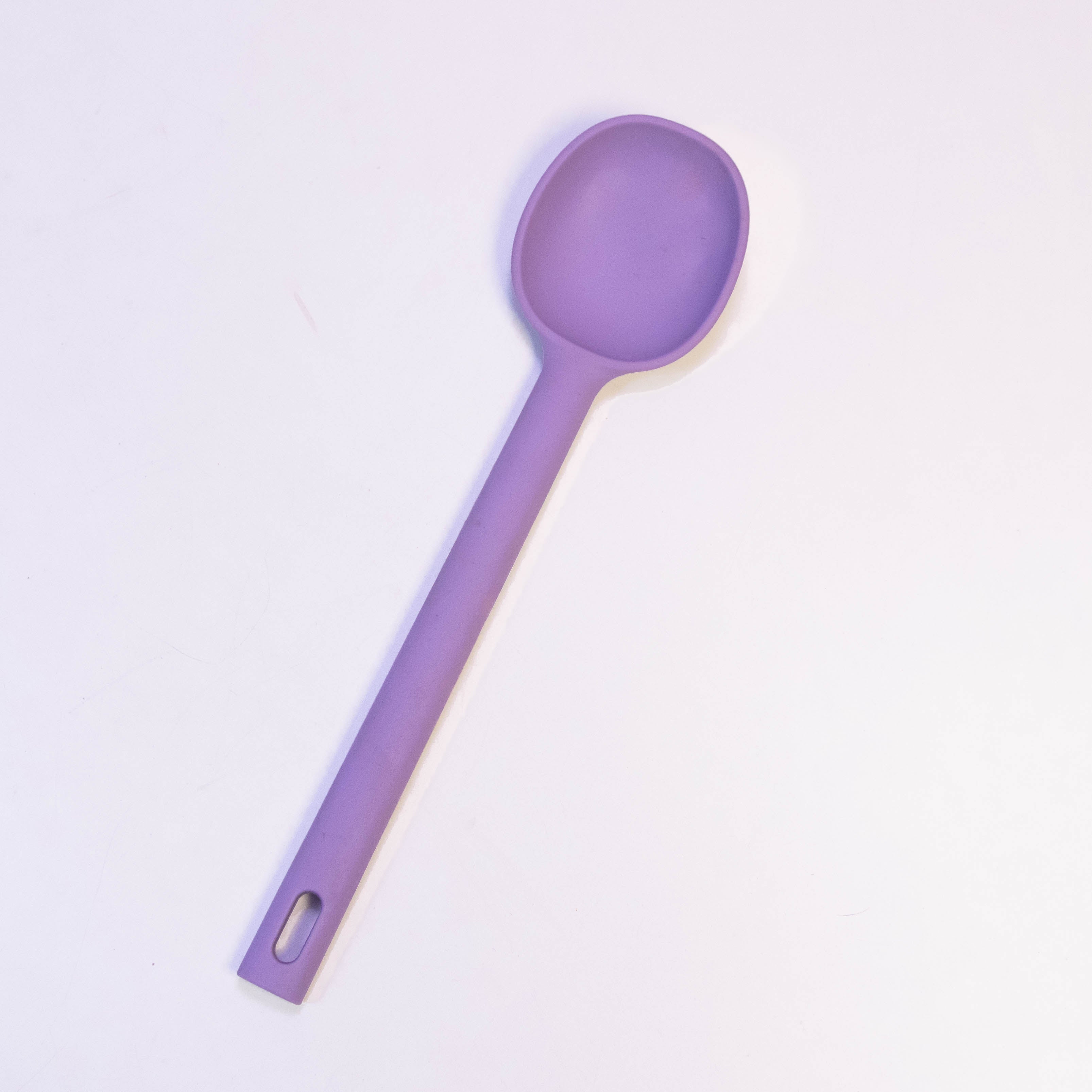 Silicone Turner and Mixing Spoon Set in Elegant Lavender