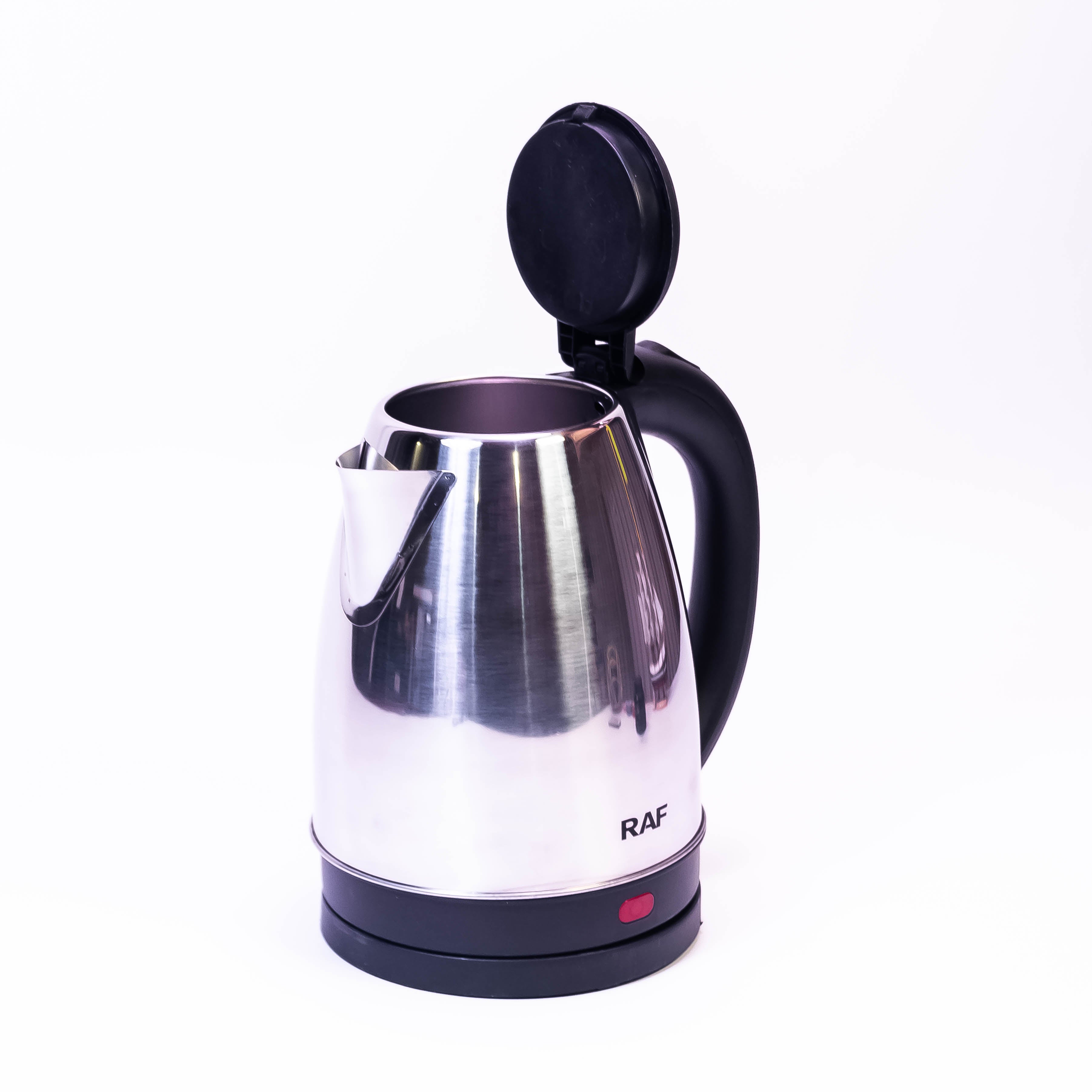 RAF Beach Electric Tea Kettle - Efficient Water Boiler & Heater, 1 L, Cordless, Auto-Shutoff & Boil-Dry Protection, Stainless Steel