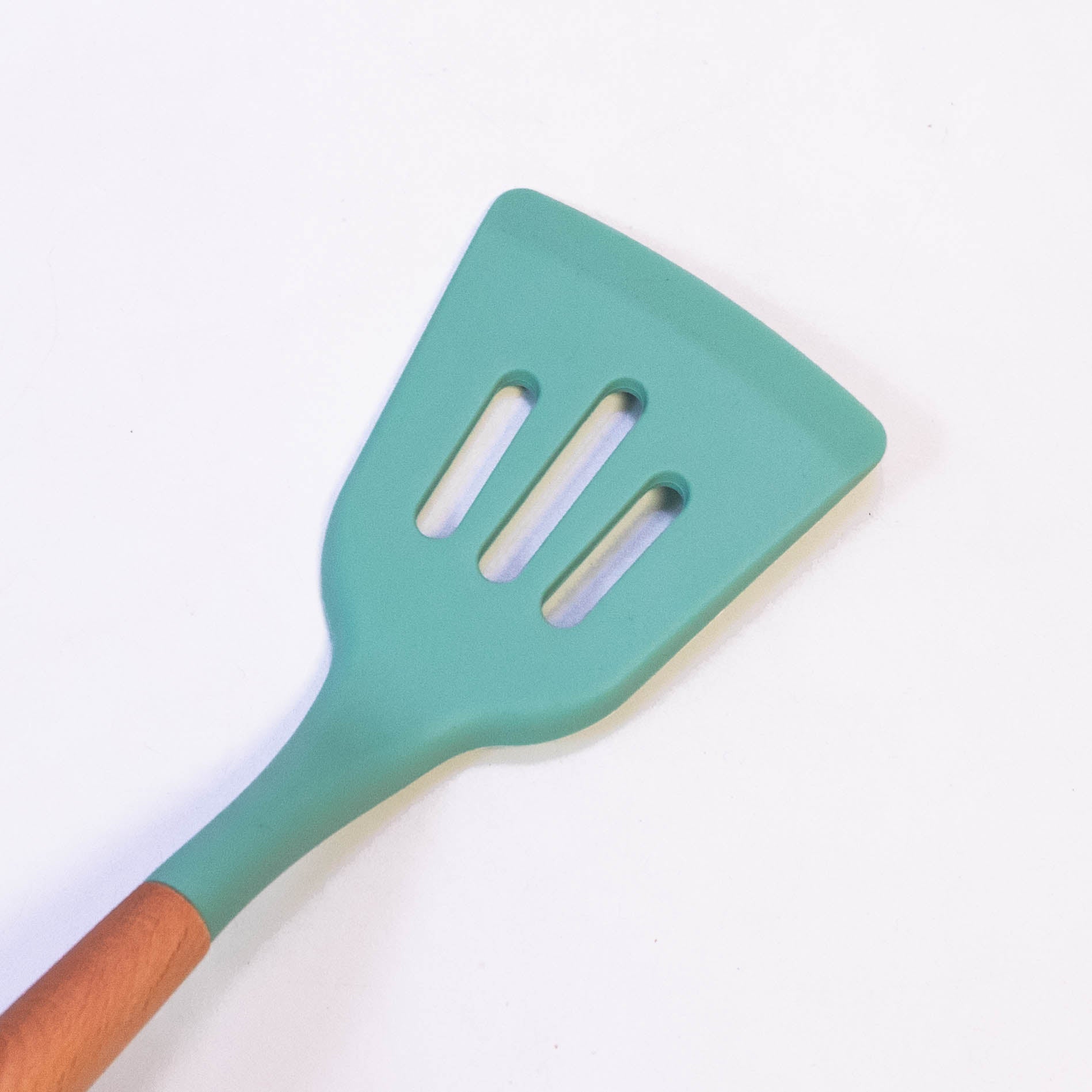 Woodtula Kitchen Silicone Slotted Turner