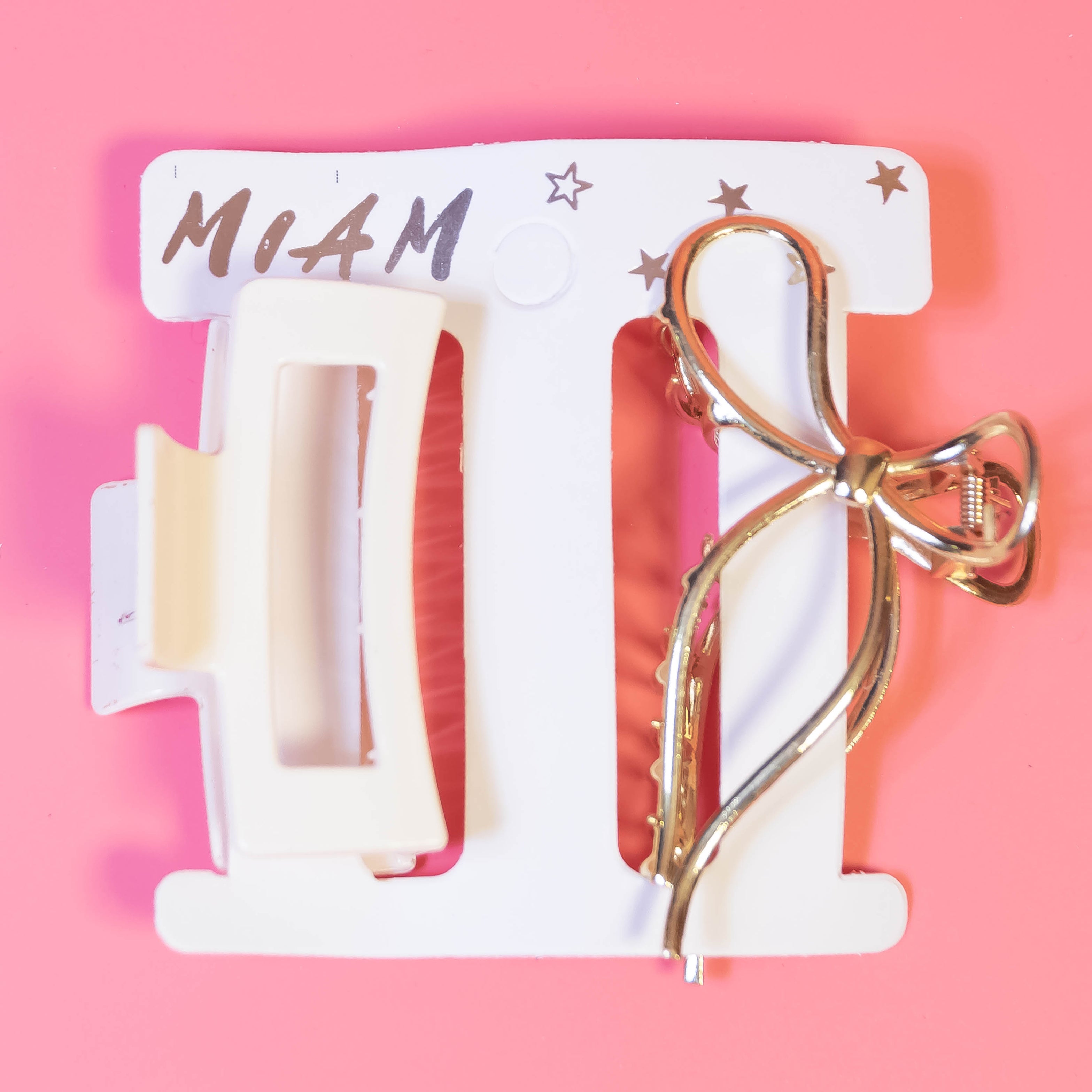 Chic Hair Accents: Hair Claw Clips Duo