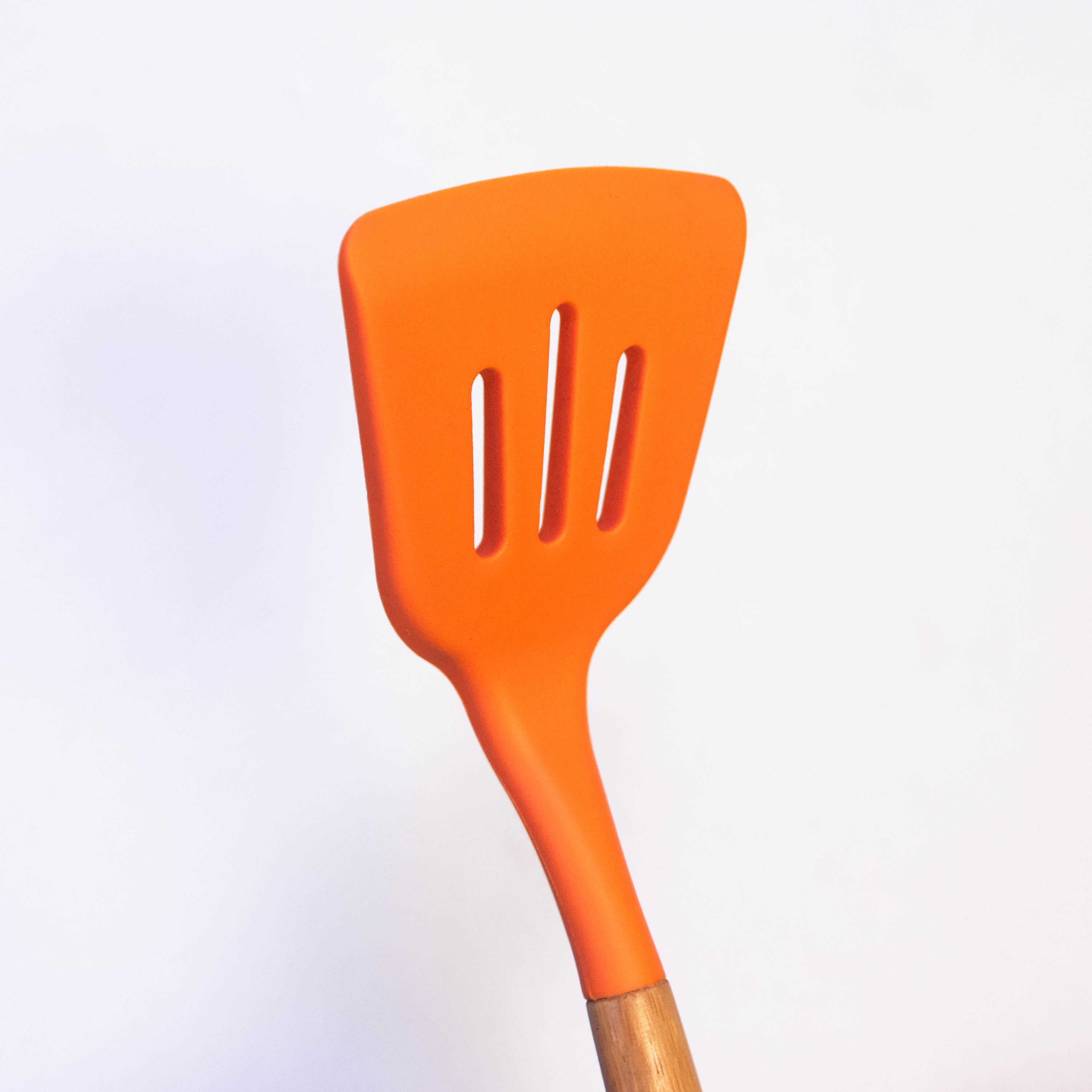 Woodtula Kitchen Silicone Slotted Turner