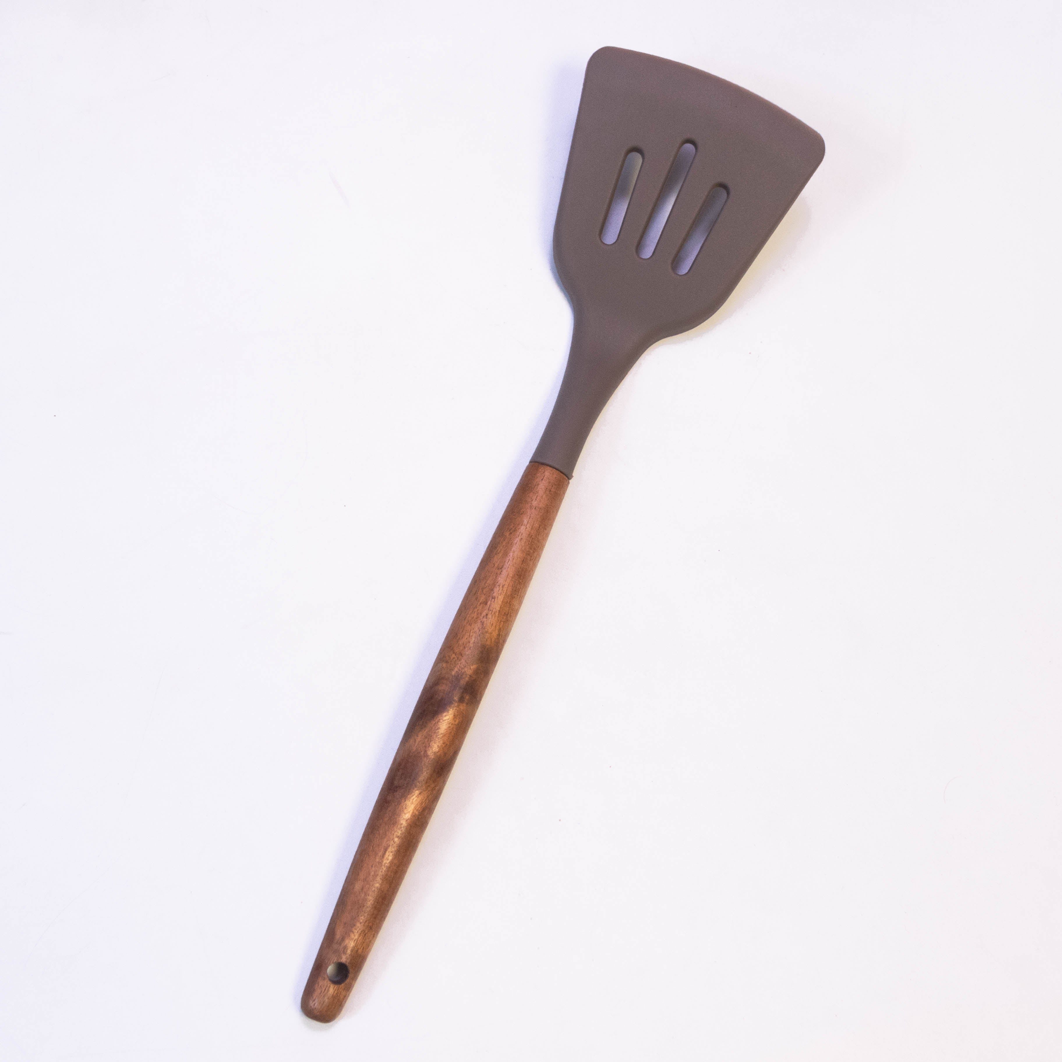 Woodtula Kitchen Silicone Slotted Turner