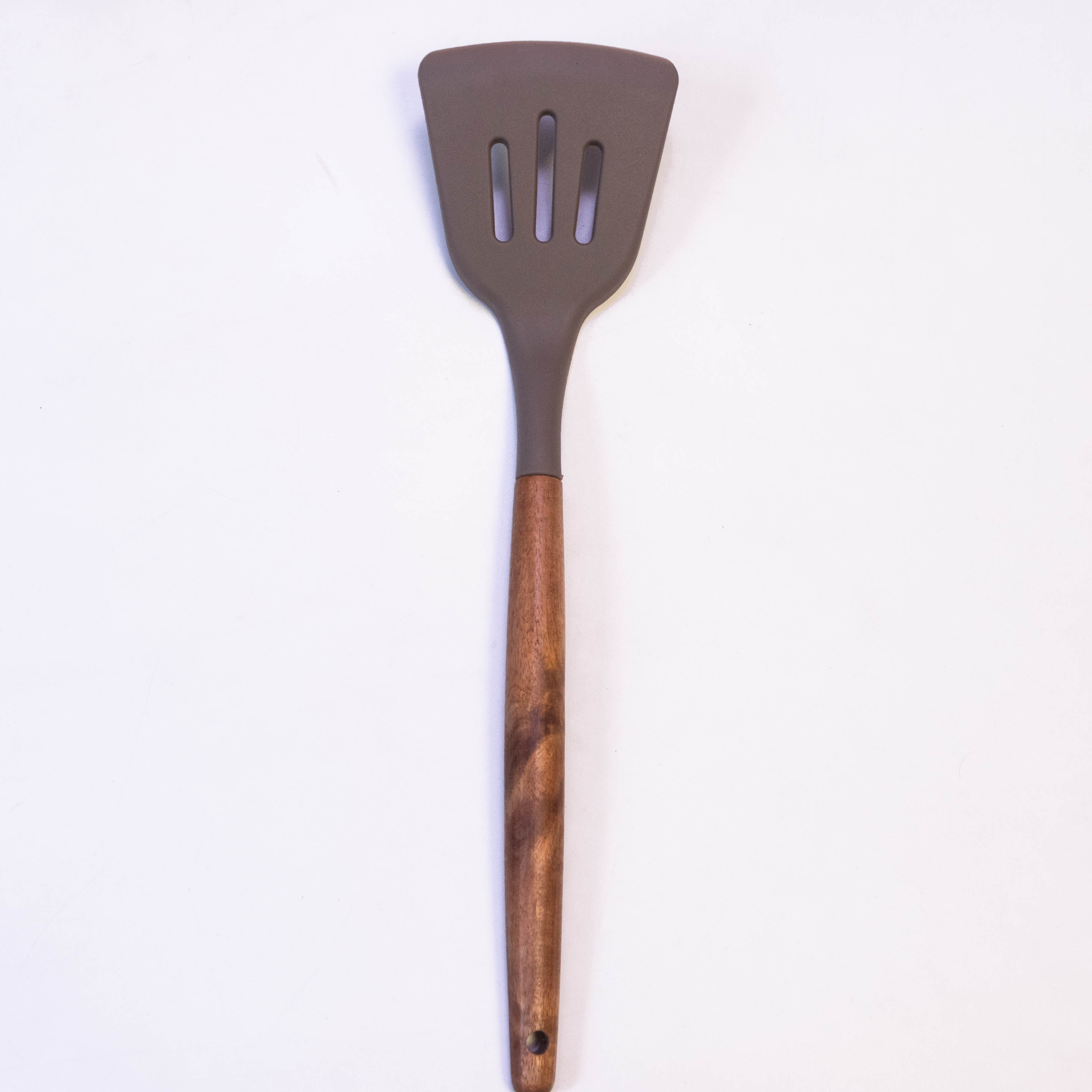 Woodtula Kitchen Silicone Slotted Turner
