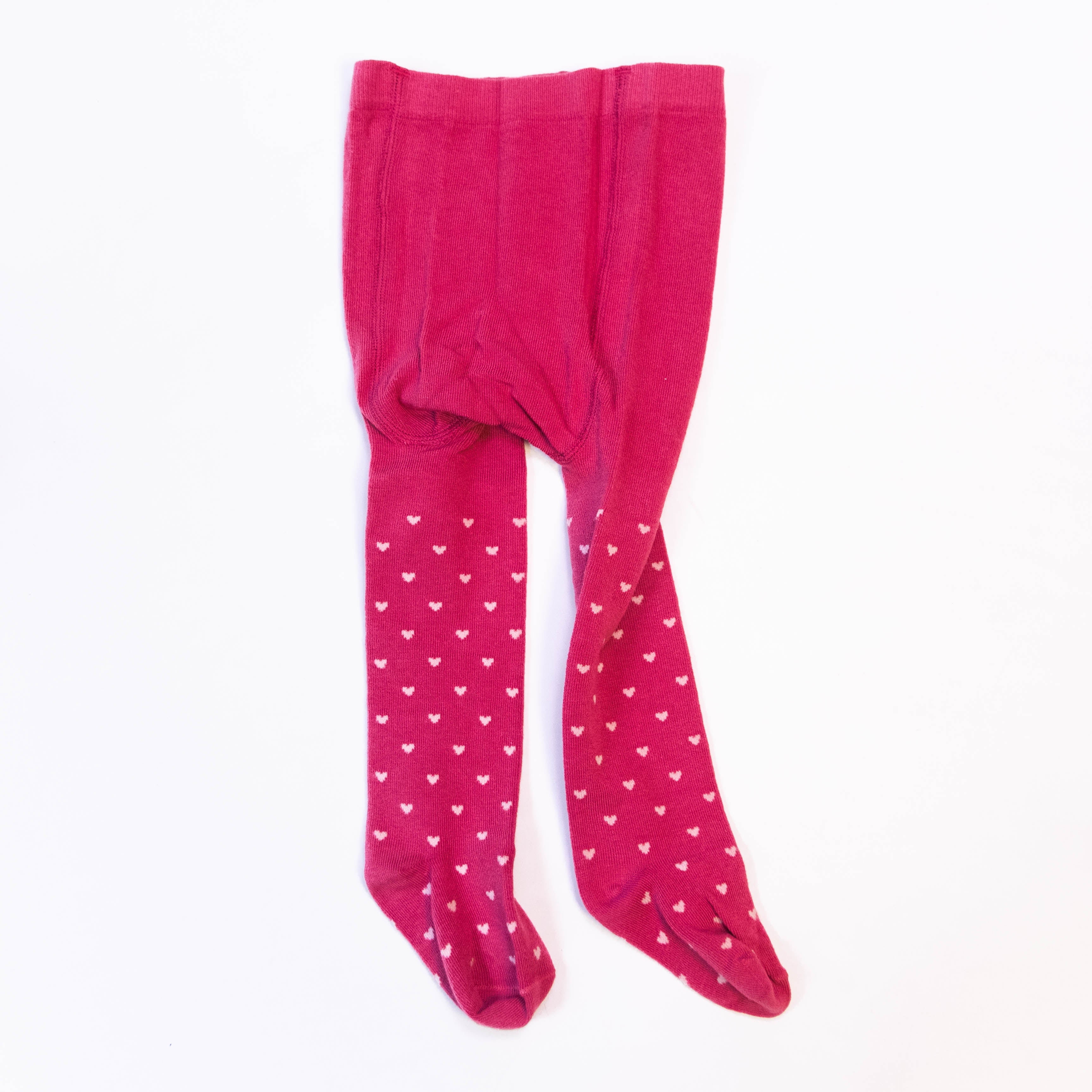 Baby Girl Size 6-18 Months Multi-Colored Cotton Blend Tights