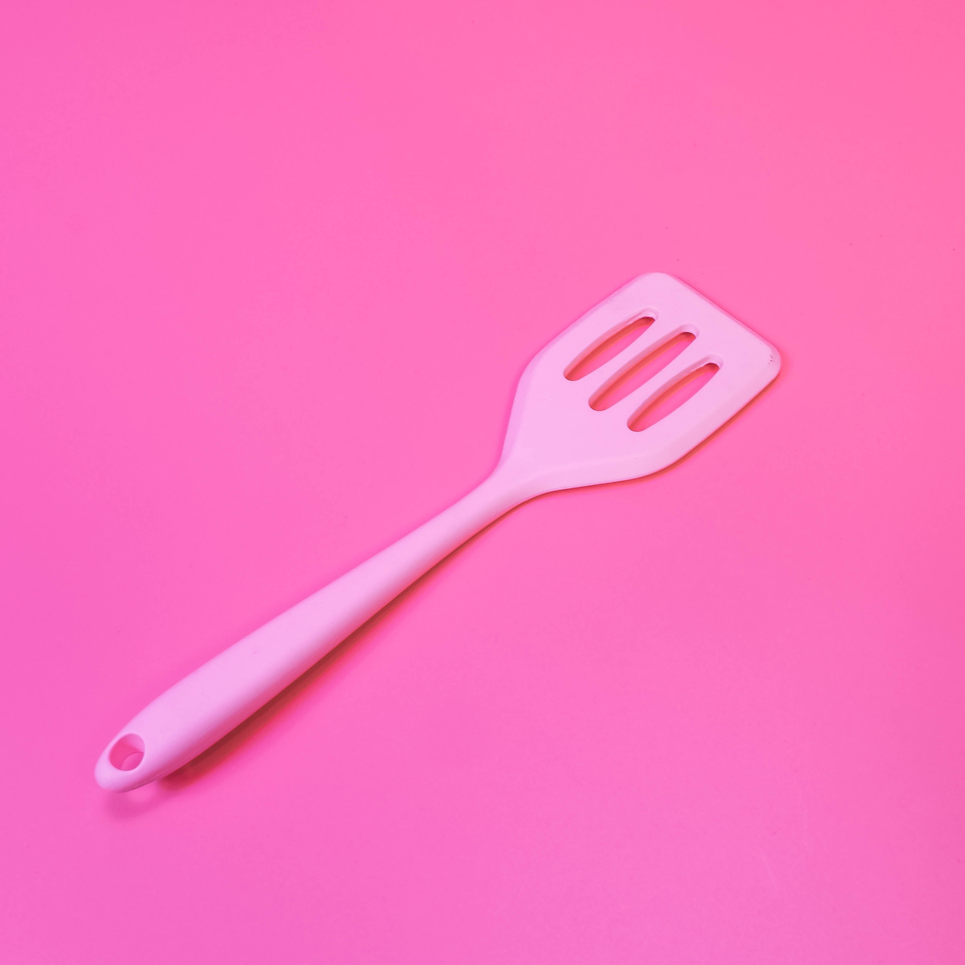 Silicone Turner Spatula - 8" Long: Your Precision Flipping Tool