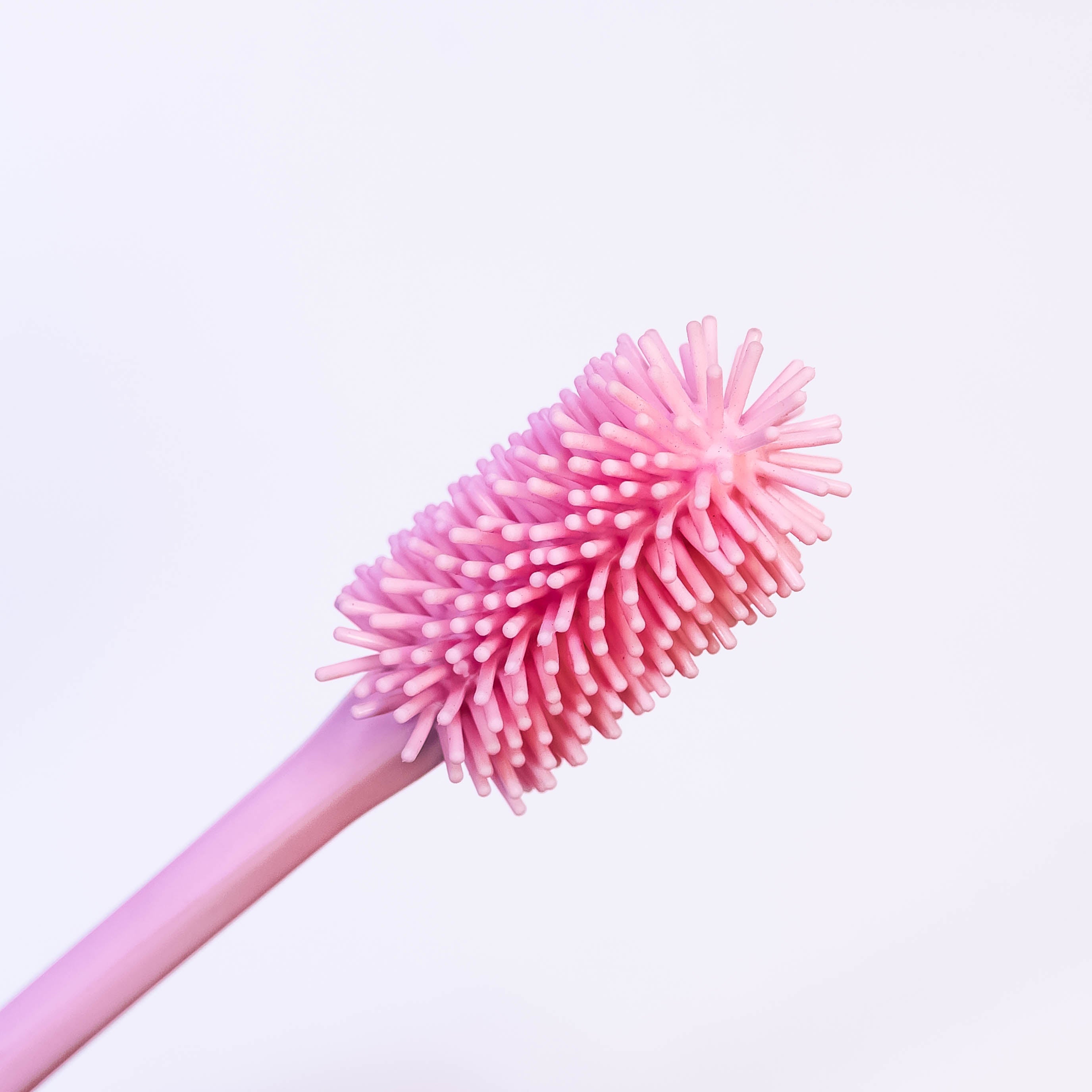 Bottle Cleaning Brush Long Handle Silicone Brush Cleaning Tool (Multi Color)