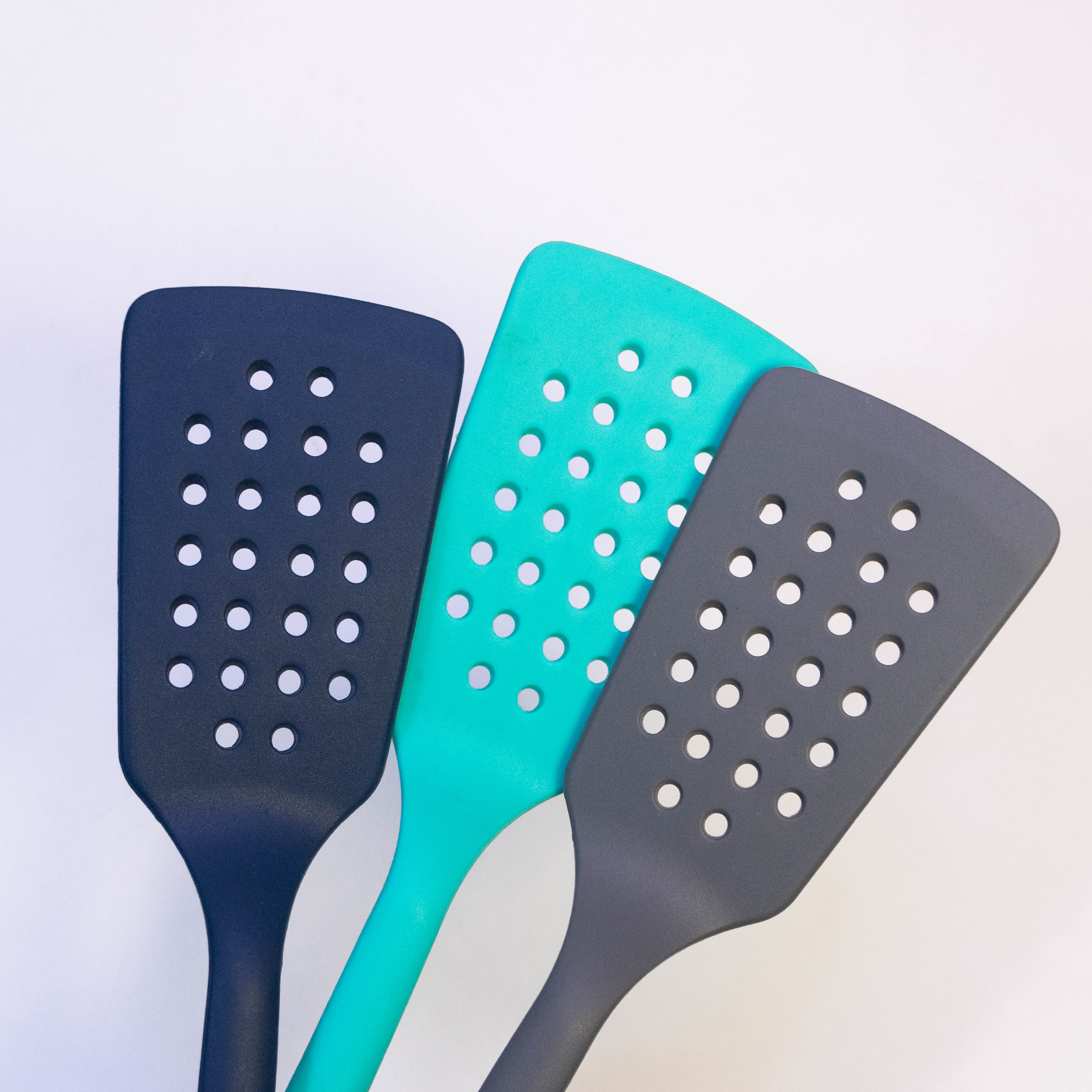 Multi-Color 30 cm Lucretia Silicone Slotted Turner