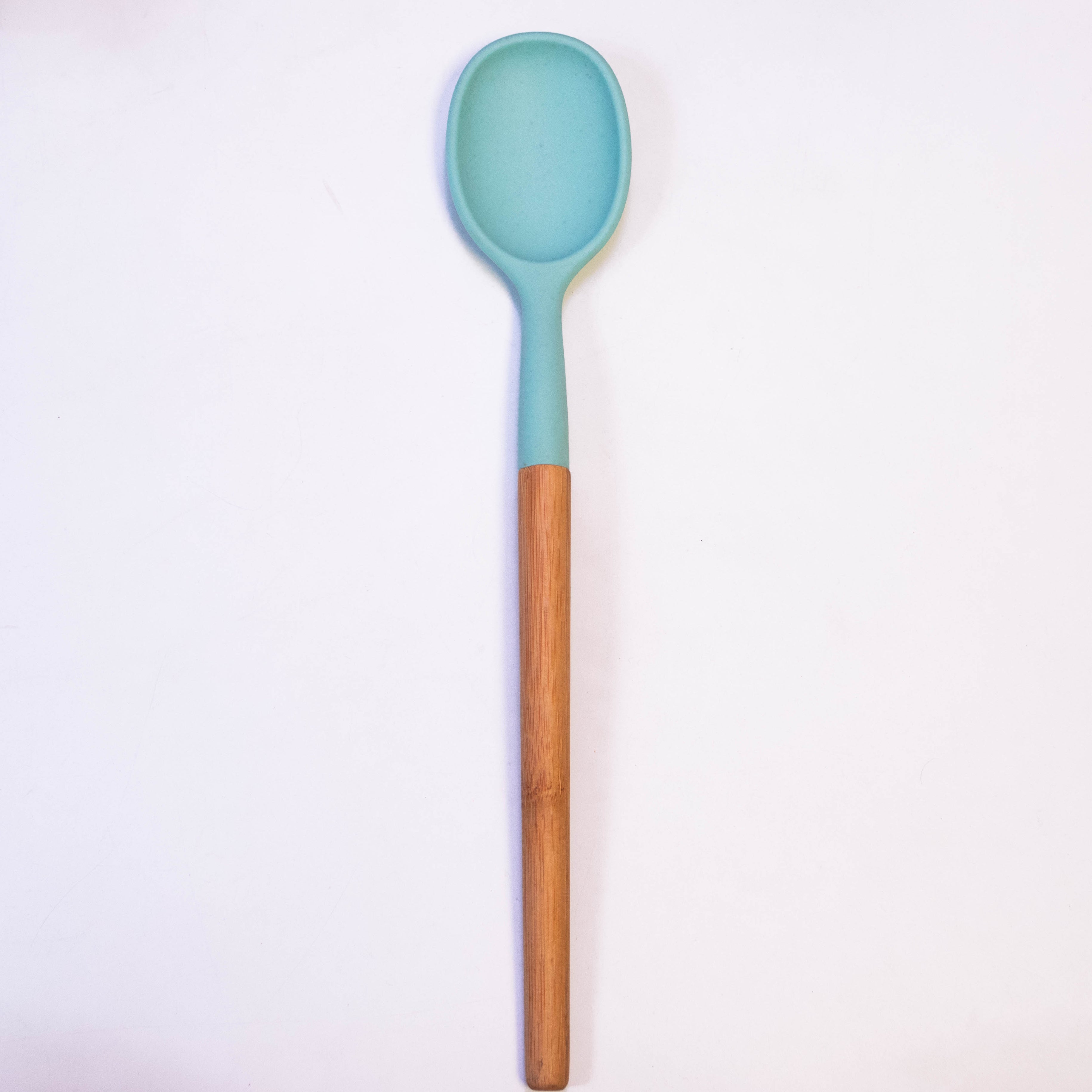 Silicone Spoon with Wooden Handles