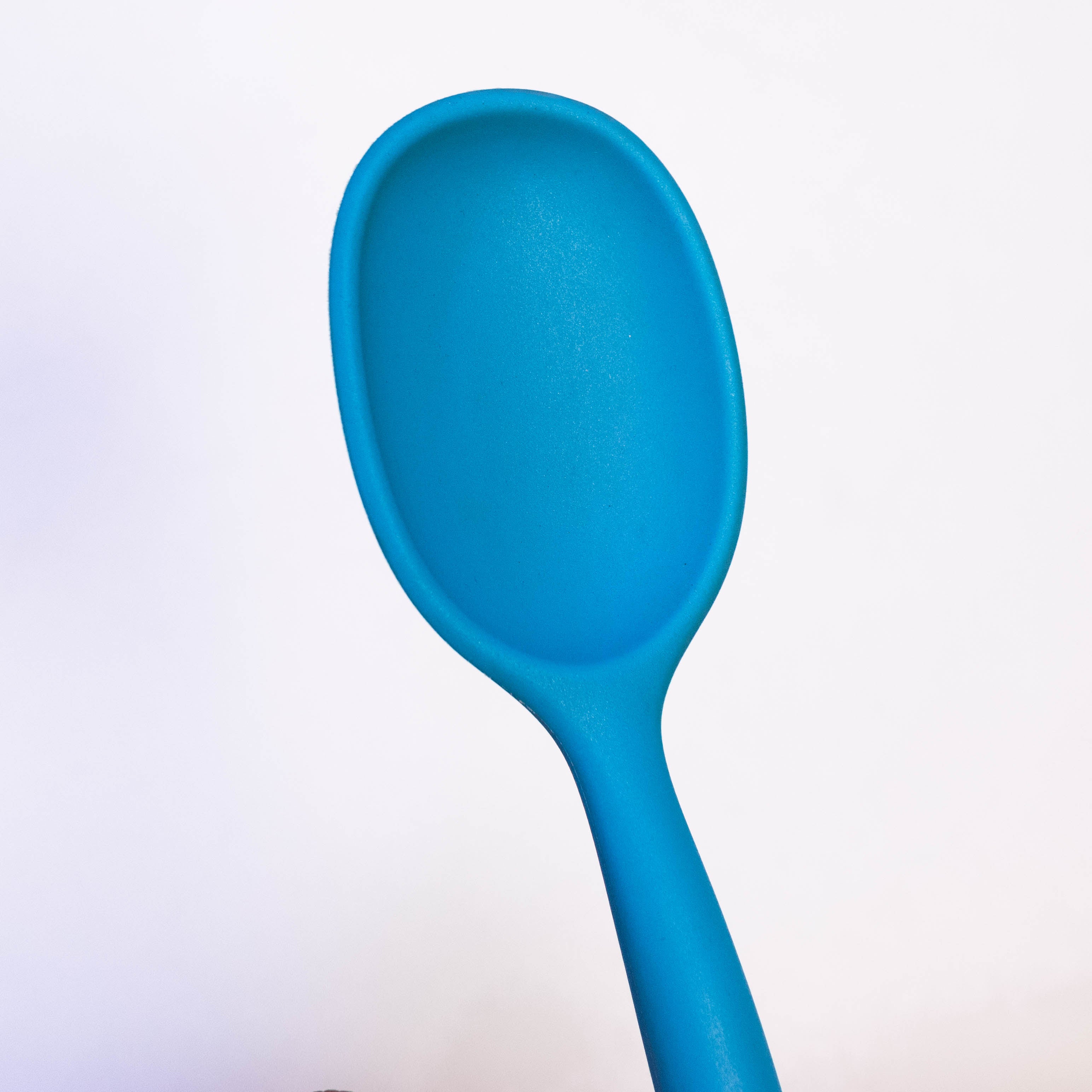 Silicone Spoon with Wooden Handles