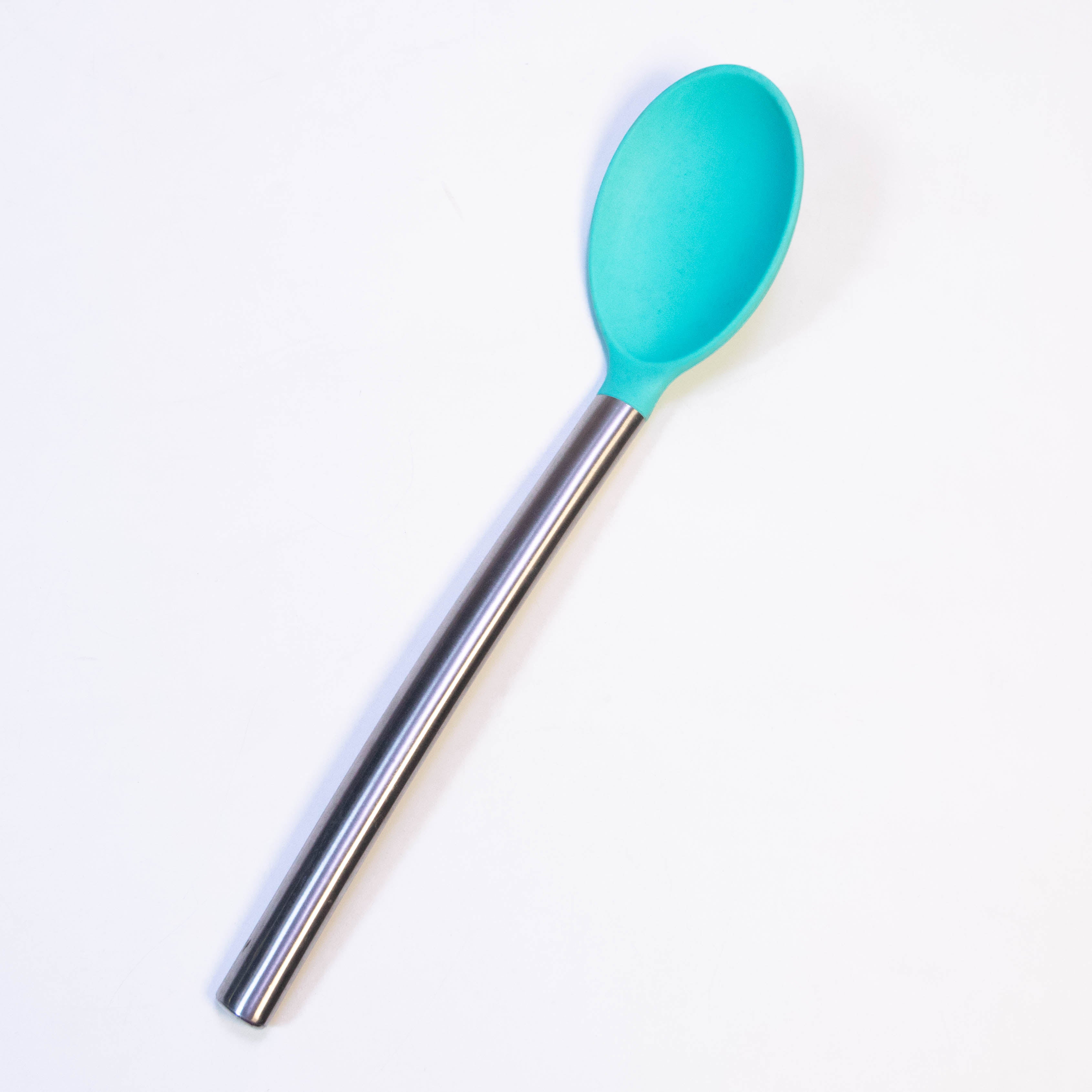 Silicone Basting Spoon - Aqua Blue