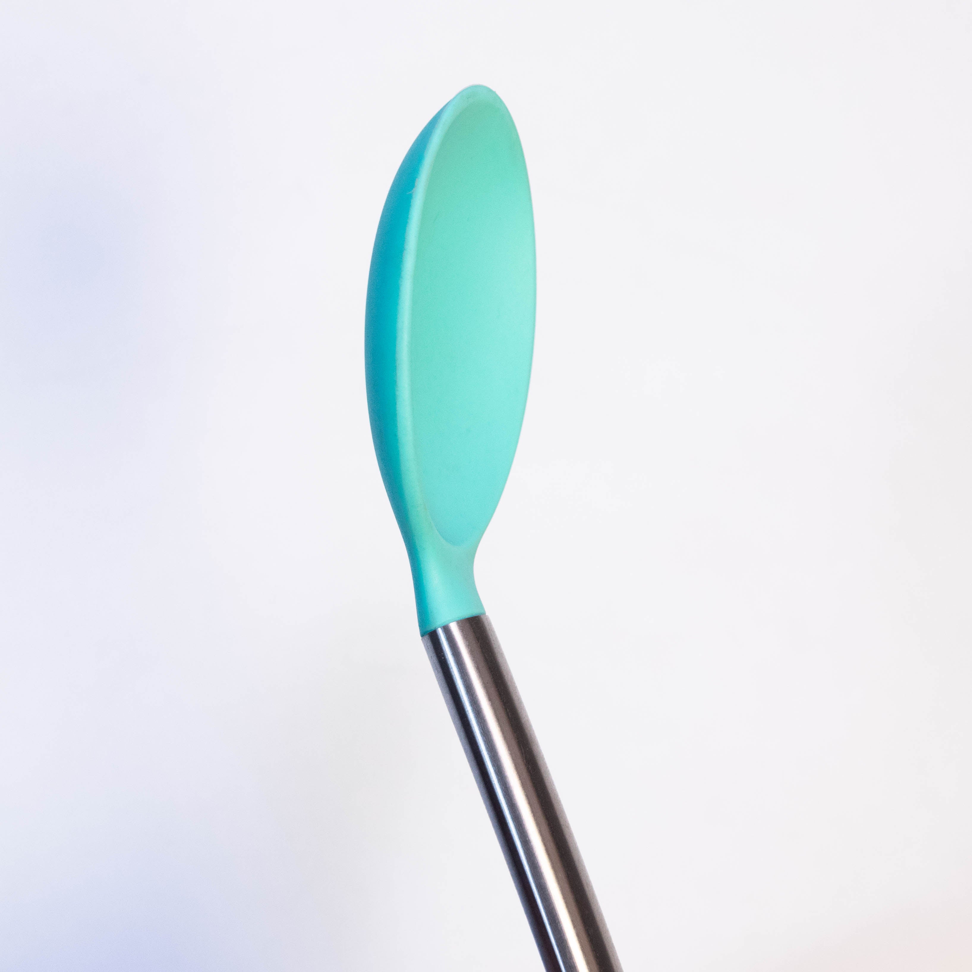 Silicone Basting Spoon - Aqua Blue