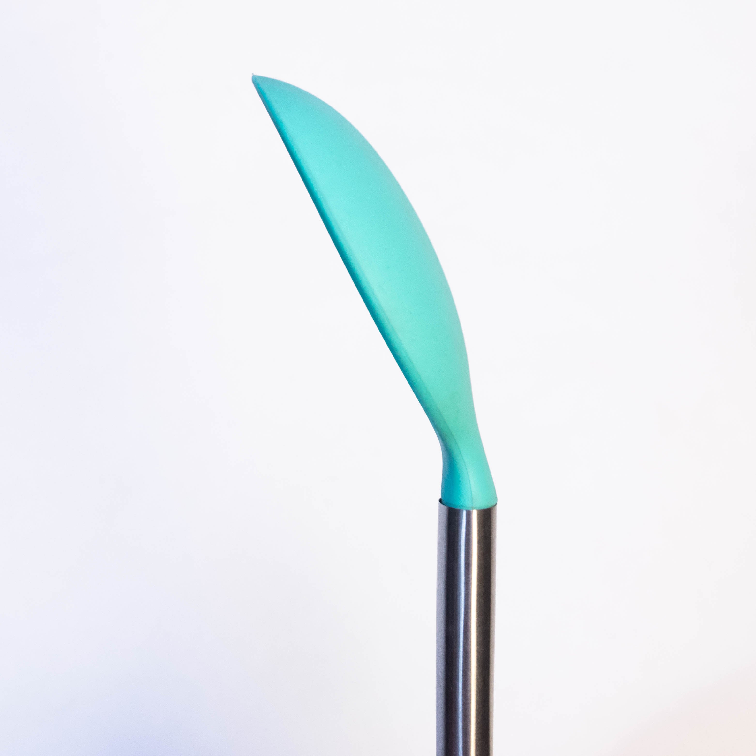 Silicone Basting Spoon - Aqua Blue