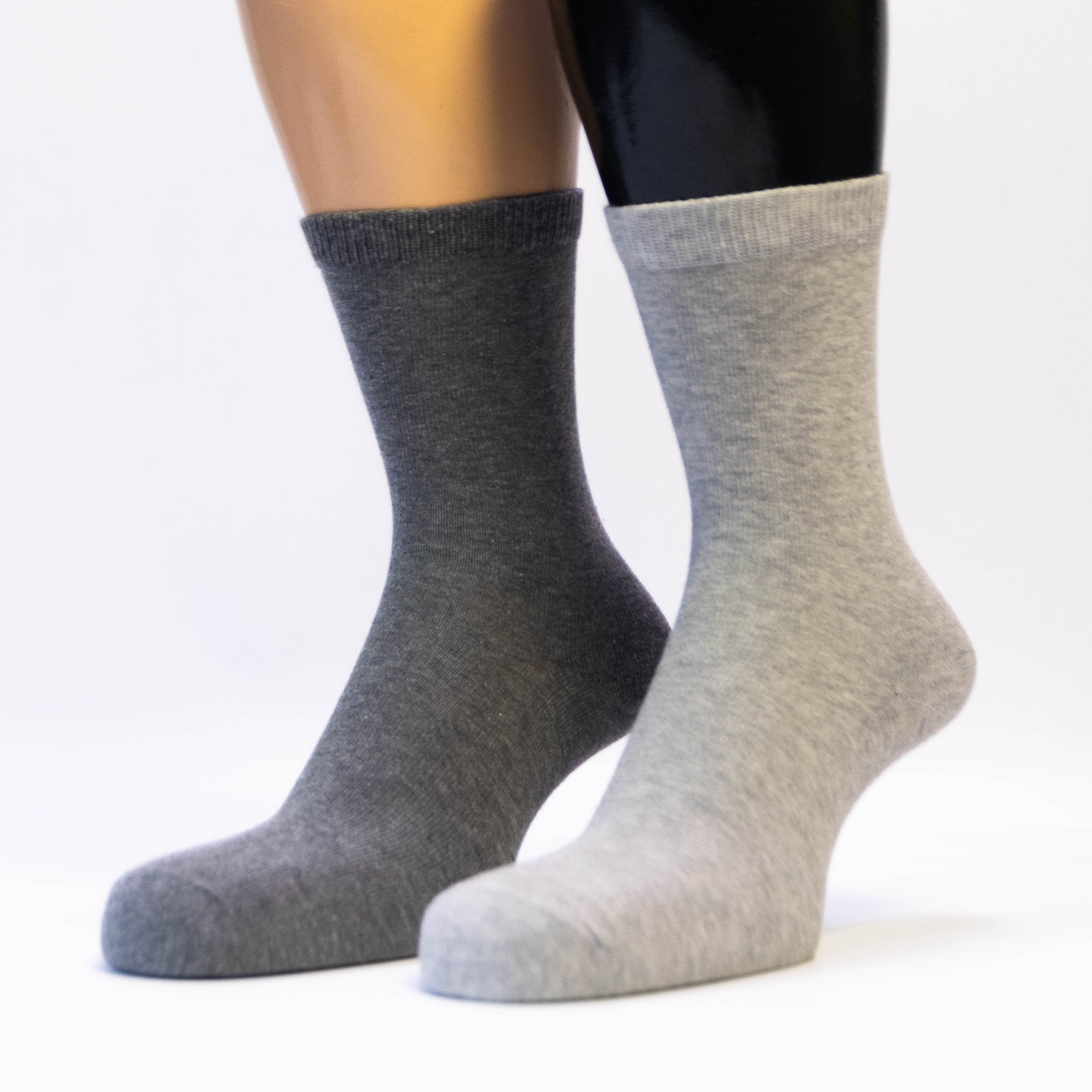 Plain Short Length Socks - Essential Comfort in Classic Colors