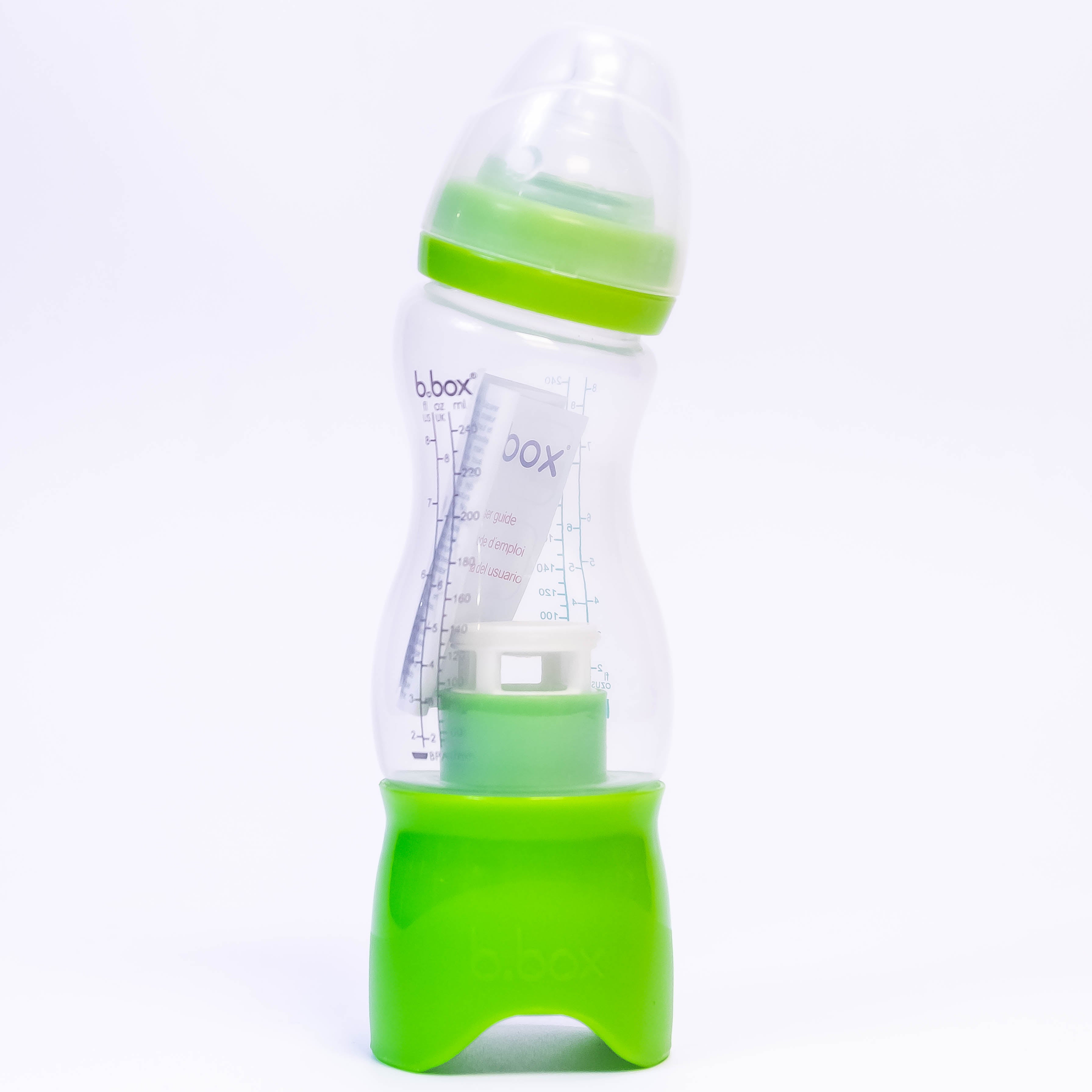 B.Box Punch Bottle Dispenser - 240ml: Easy Feeding On-The-Go!