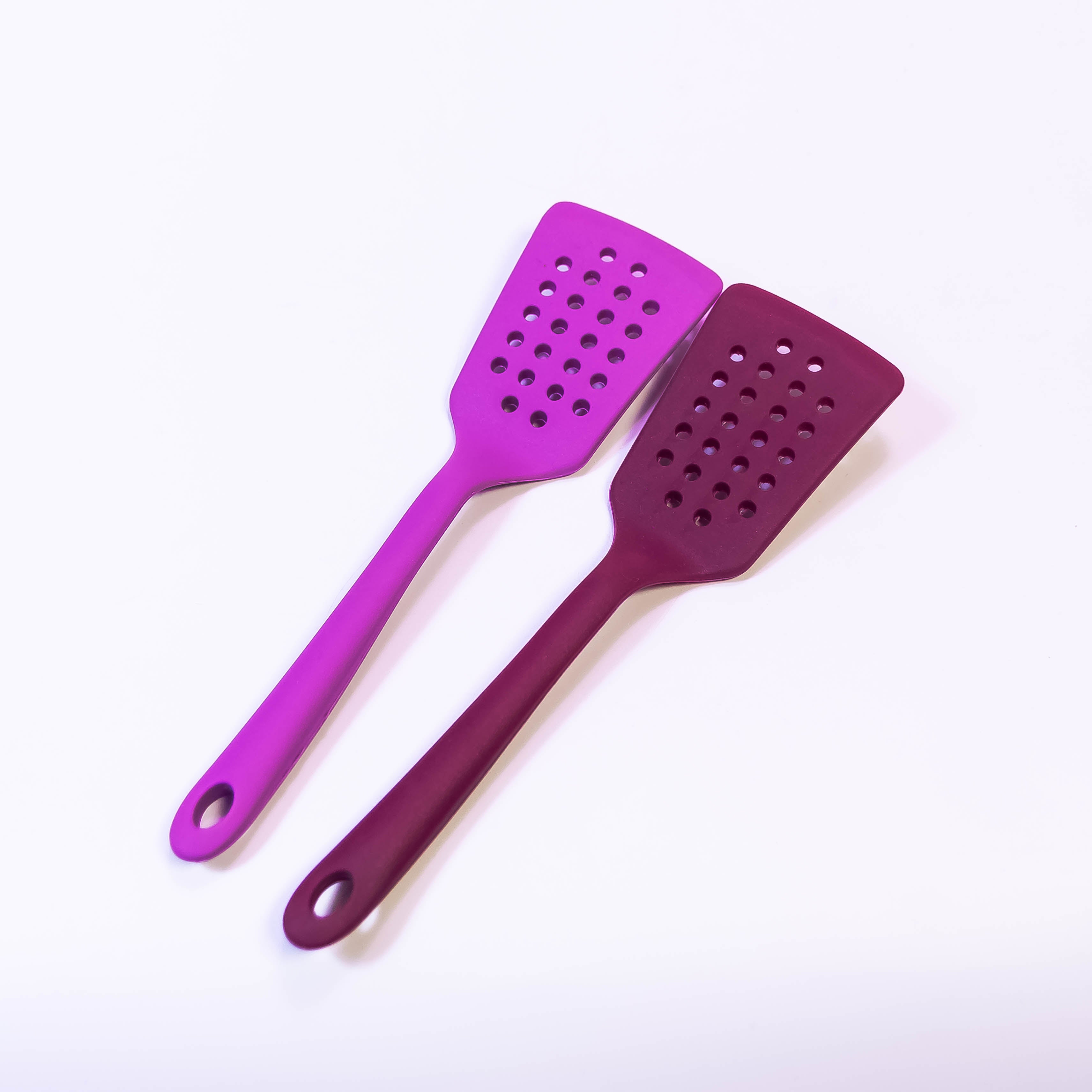 Mini Silicone Slotted Spatula Turner - 9 Inches