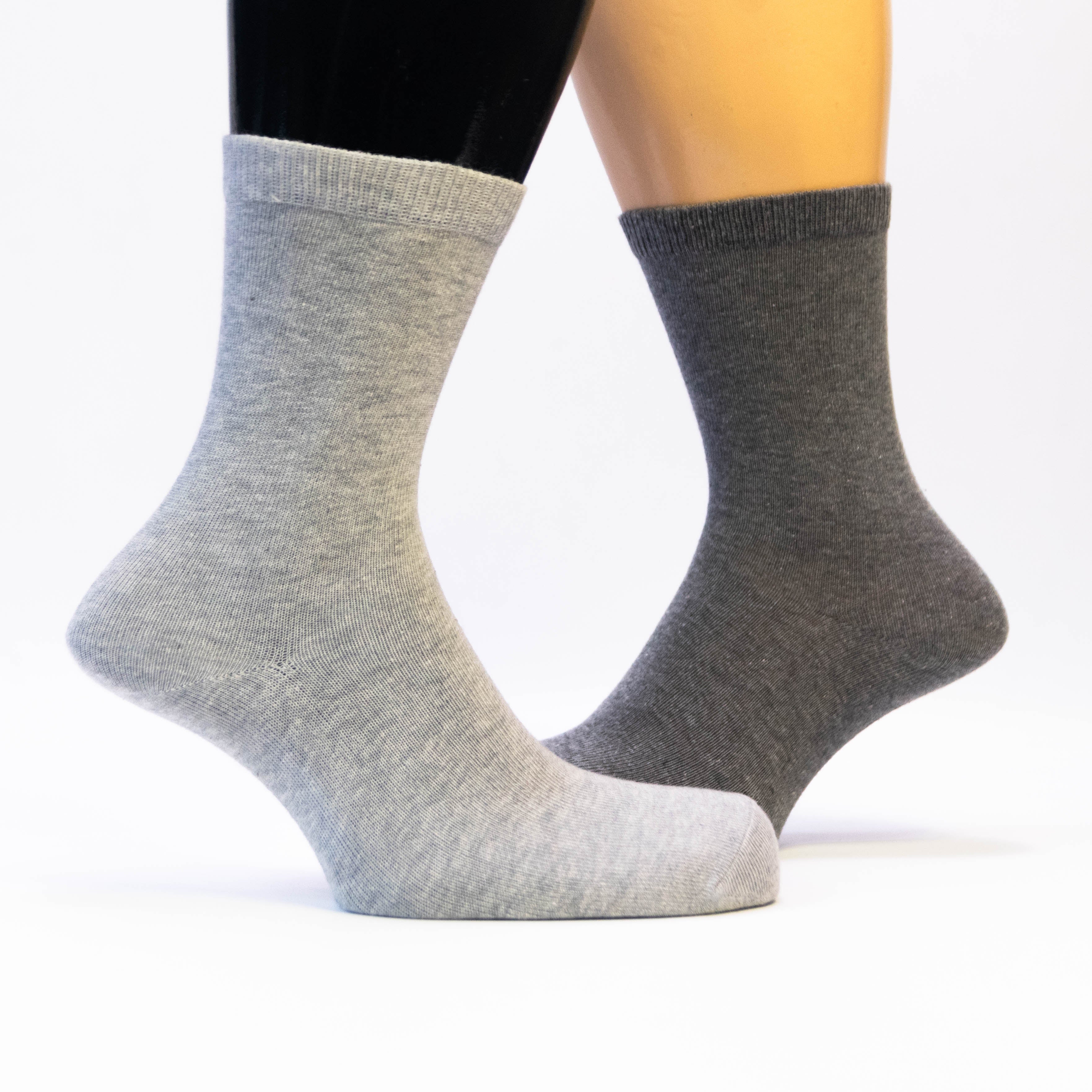 Plain Short Length Socks - Essential Comfort in Classic Colors