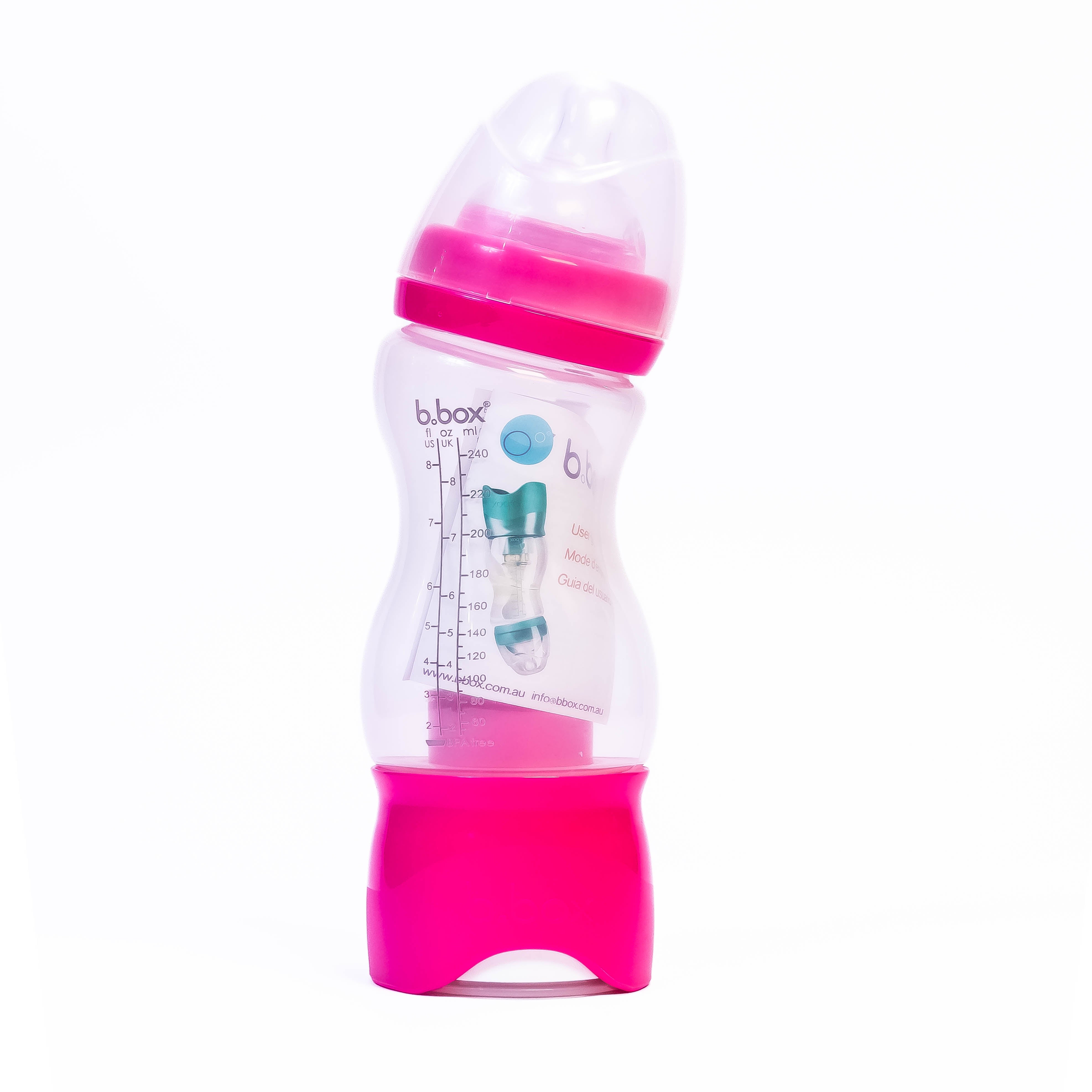 B.Box Punch Bottle Dispenser - 240ml: Easy Feeding On-The-Go!