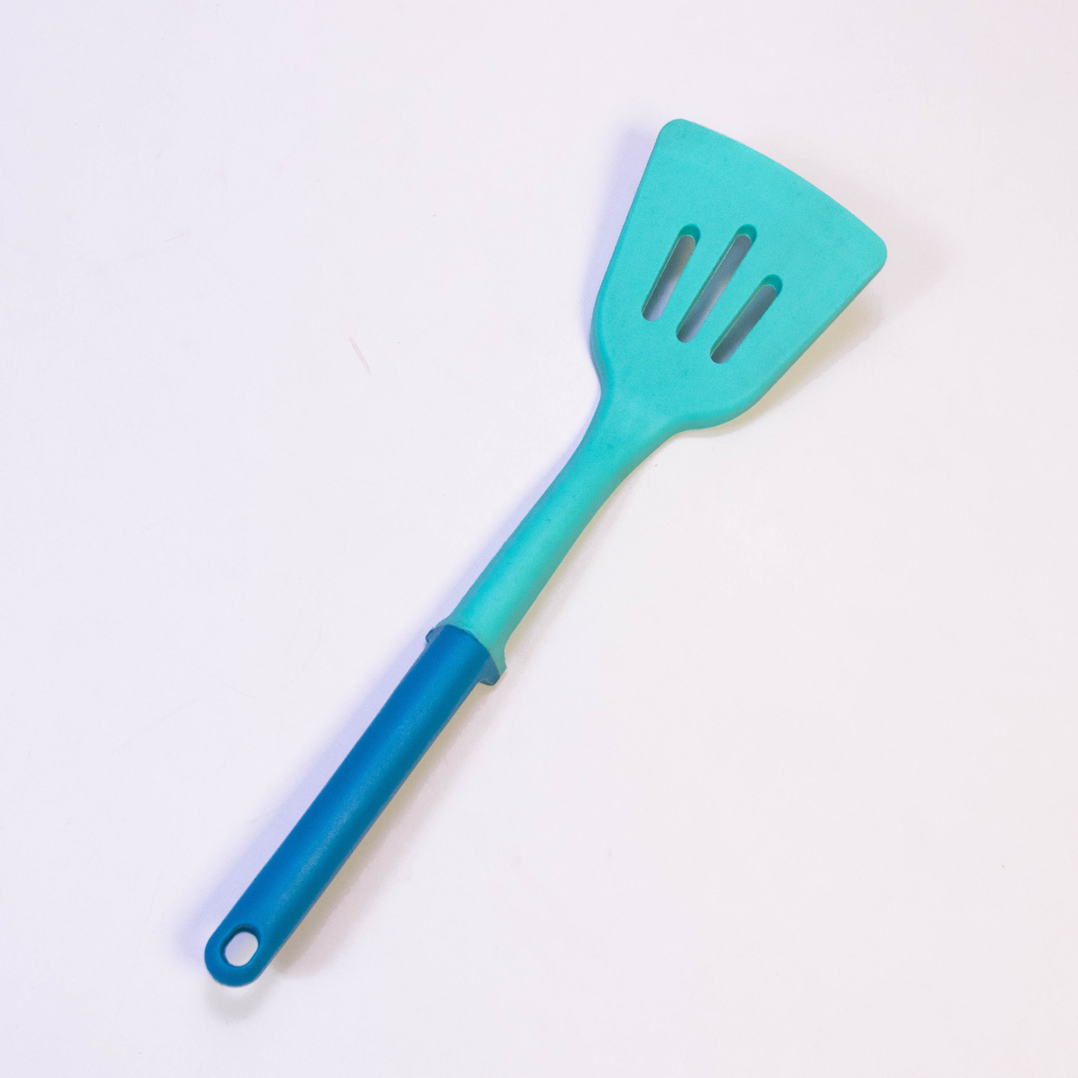 Silicone Spatula with Strong Plastic Handle in 2 Vibrant Colors