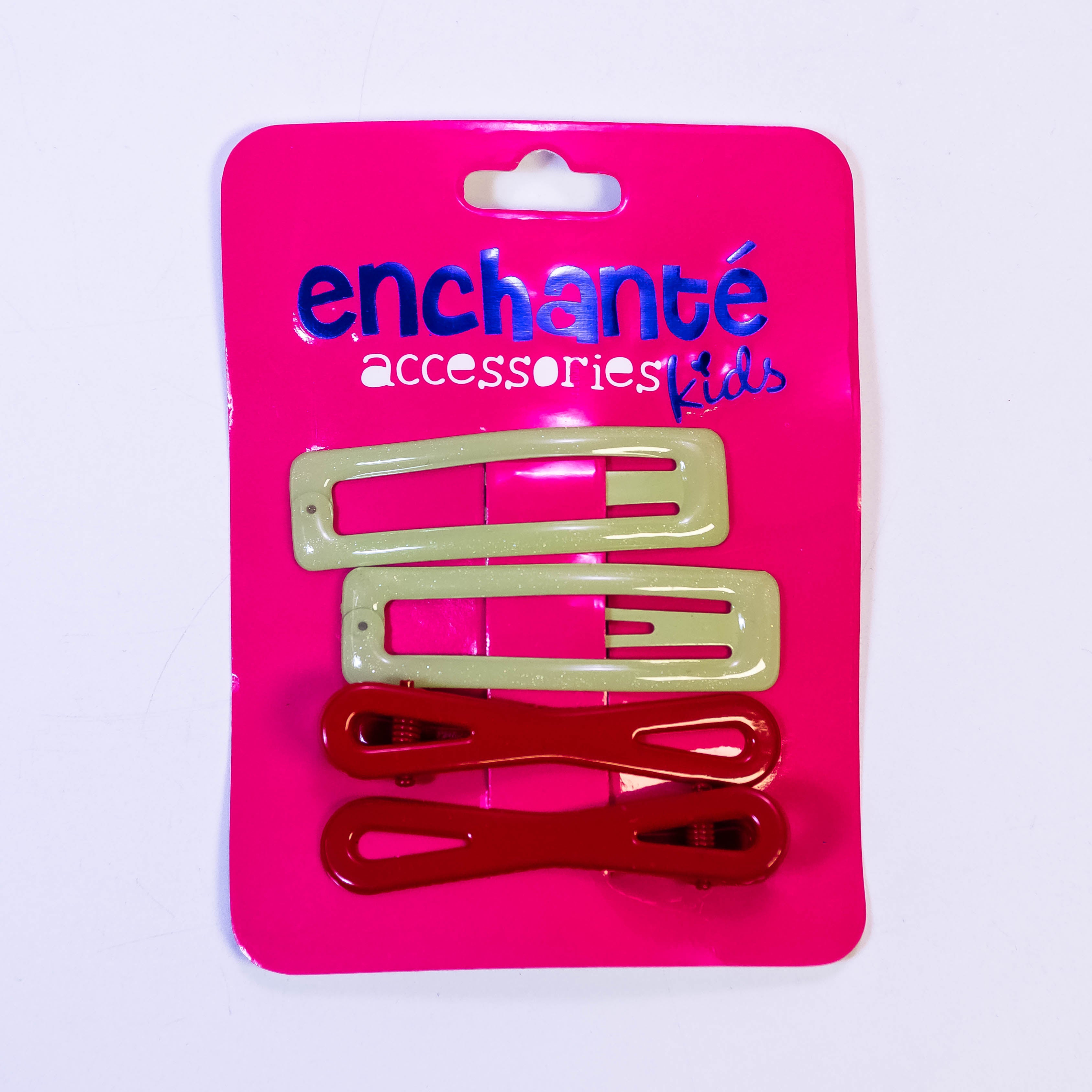 Sleek and Chic: Pack of 4 Metallic Hair Pins